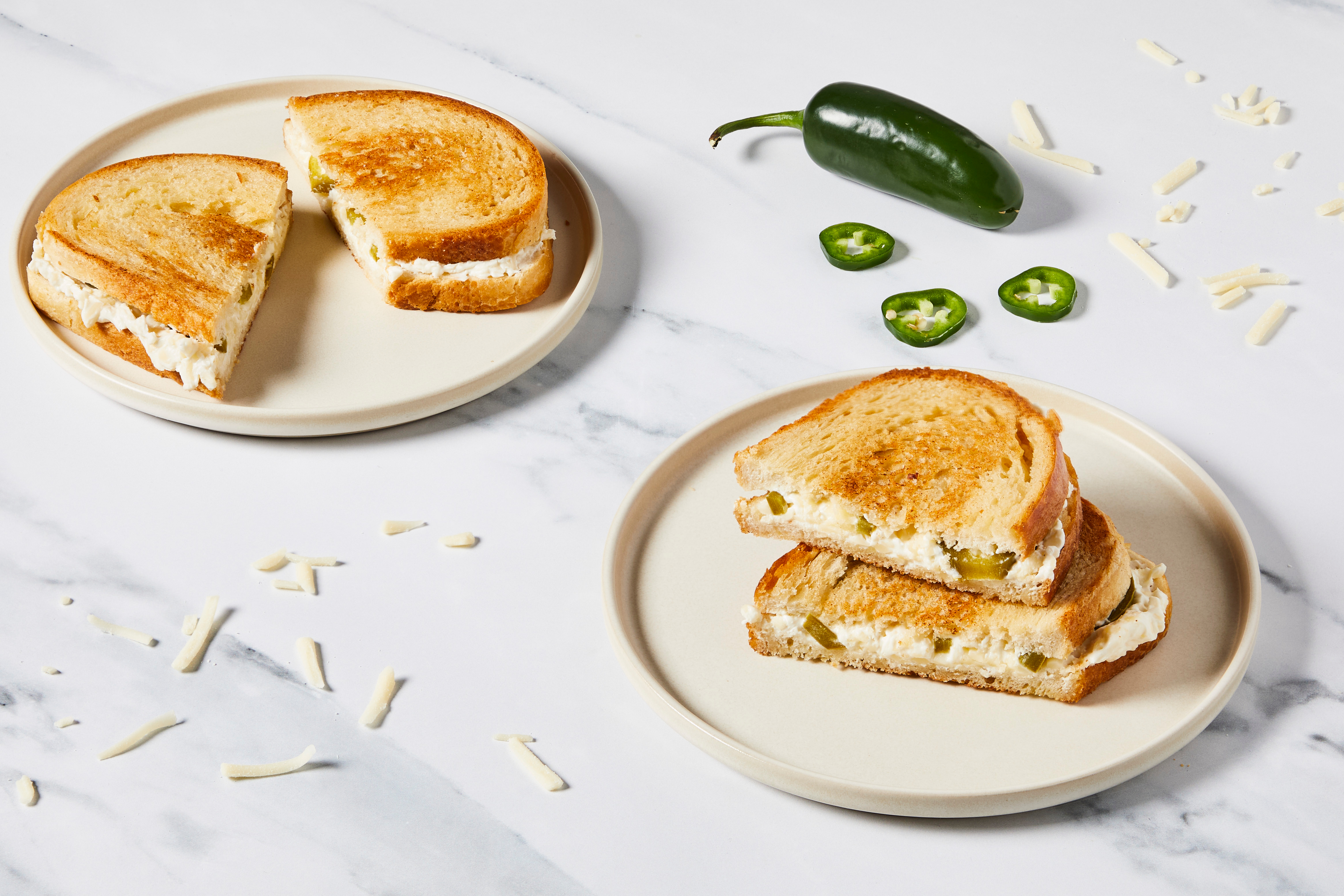 Jalapeño Popper Grilled Cheese