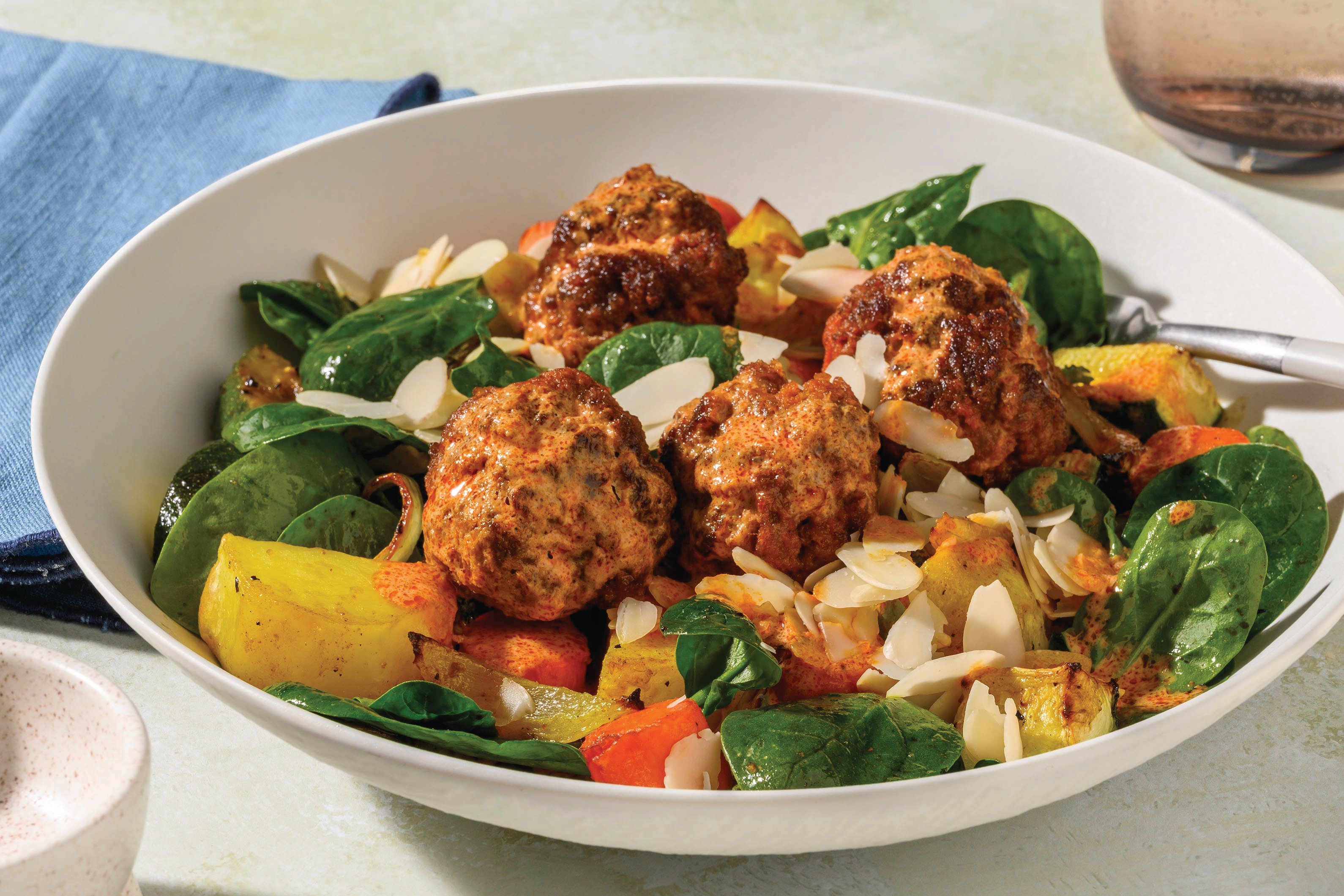 Beef & Pork Curry Meatballs 