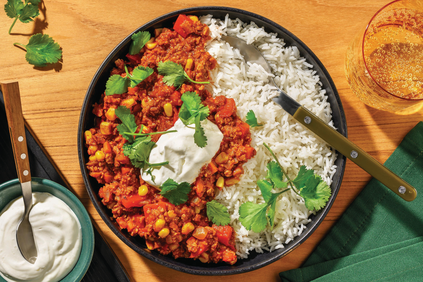 Cheesy Mexican Plant-Based Mince & Rapid Rice