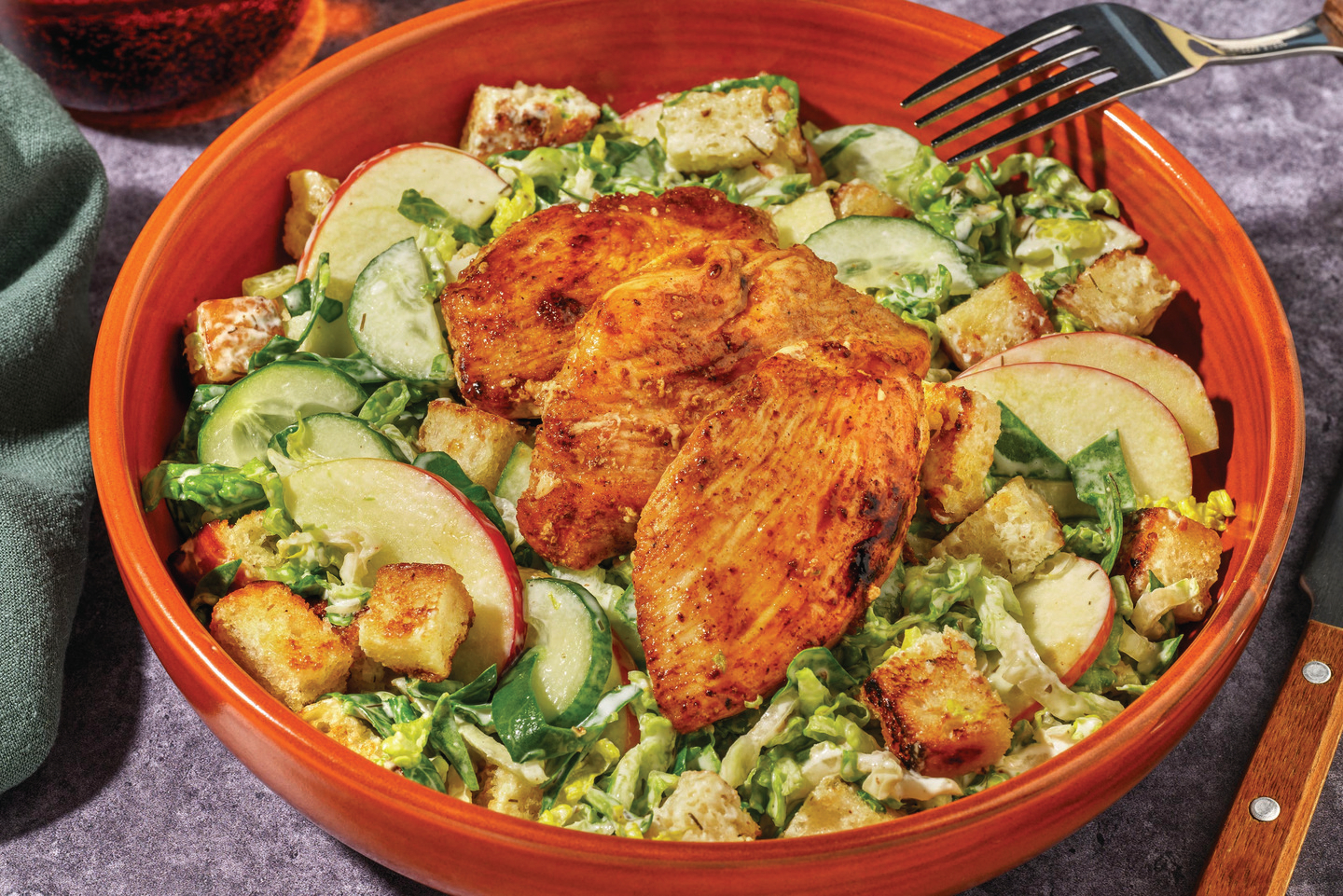 HelloHero: Chicken & Apple Slaw