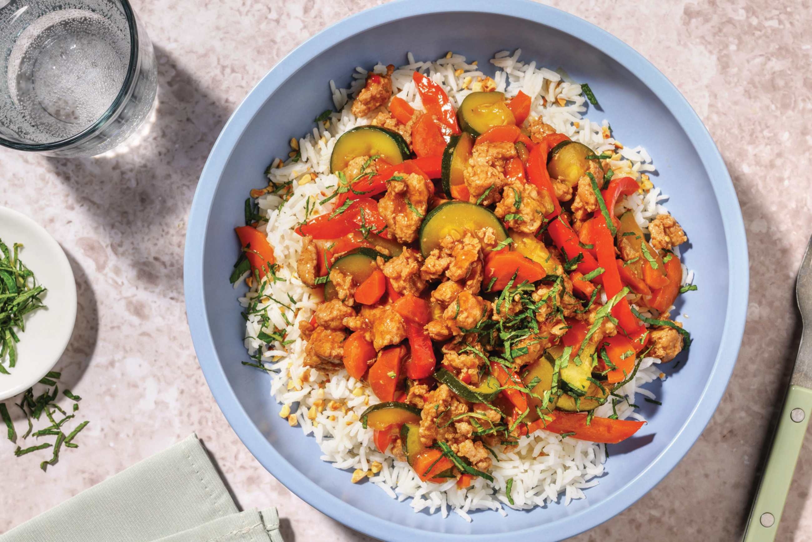 Sweet Chilli Tofu Stir-Fry