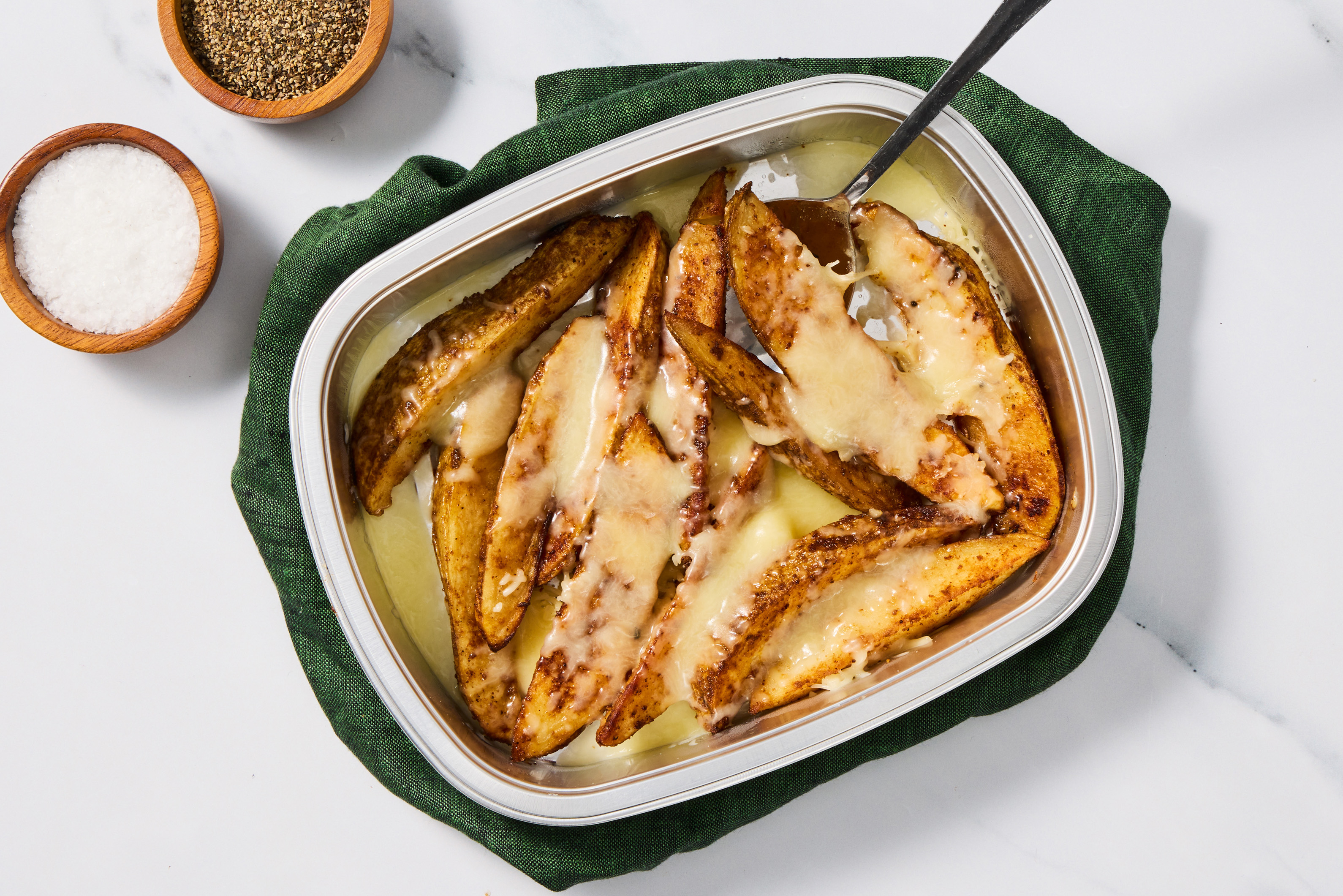 Prep & Bake Cheesy Potato Wedges