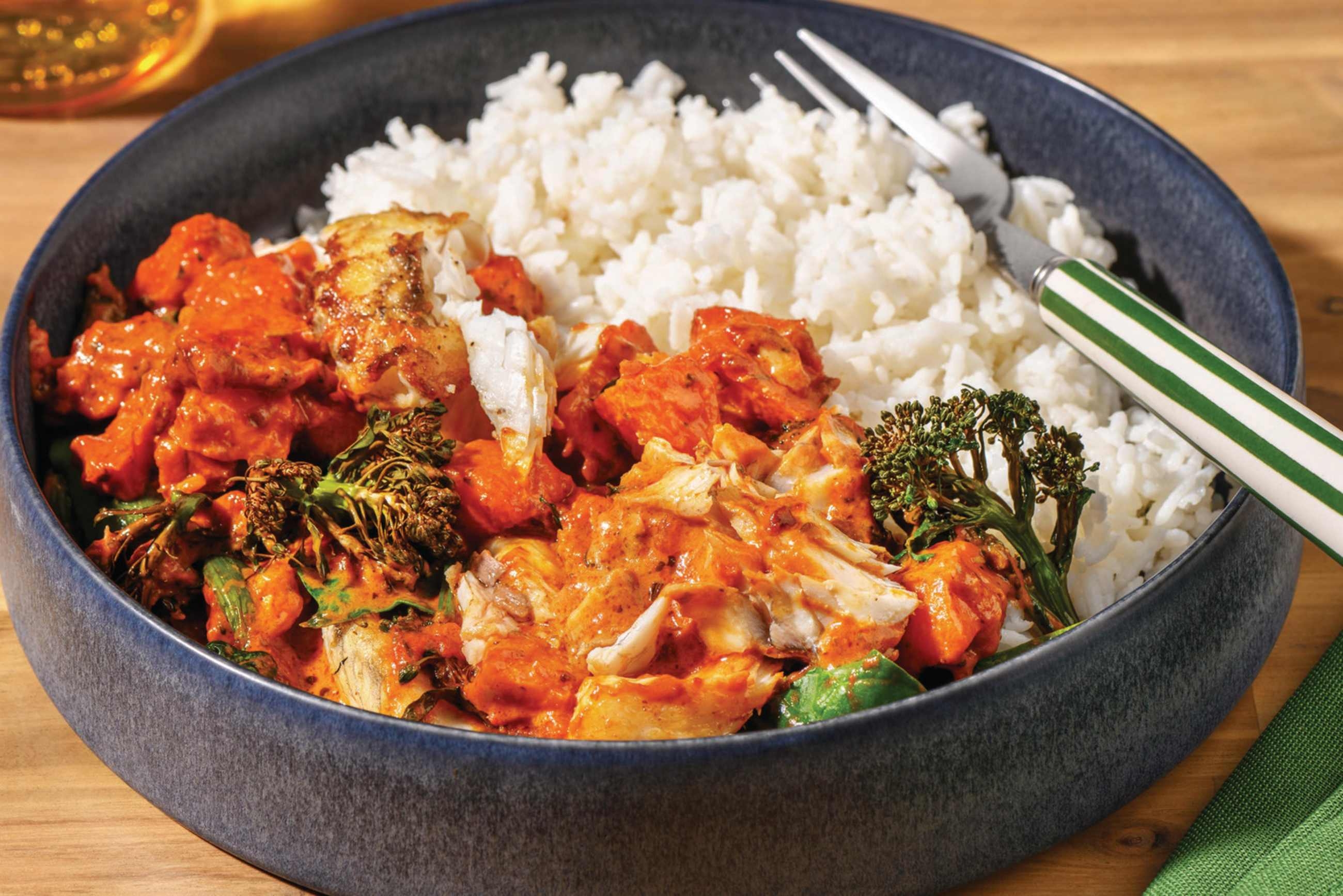 Mild Indian Halloumi Curry