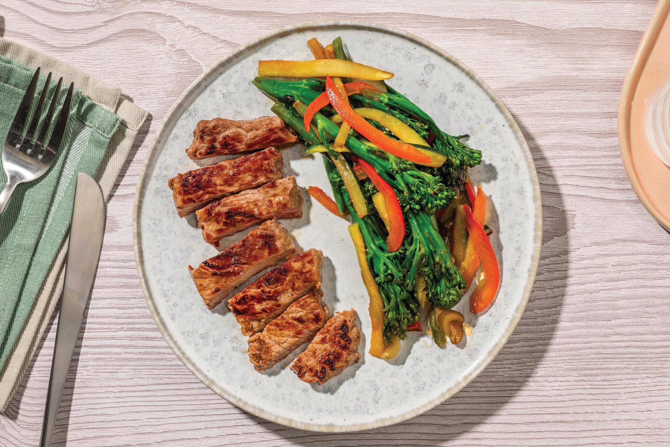 Seared Salmon & Chilli-Garlic Oil