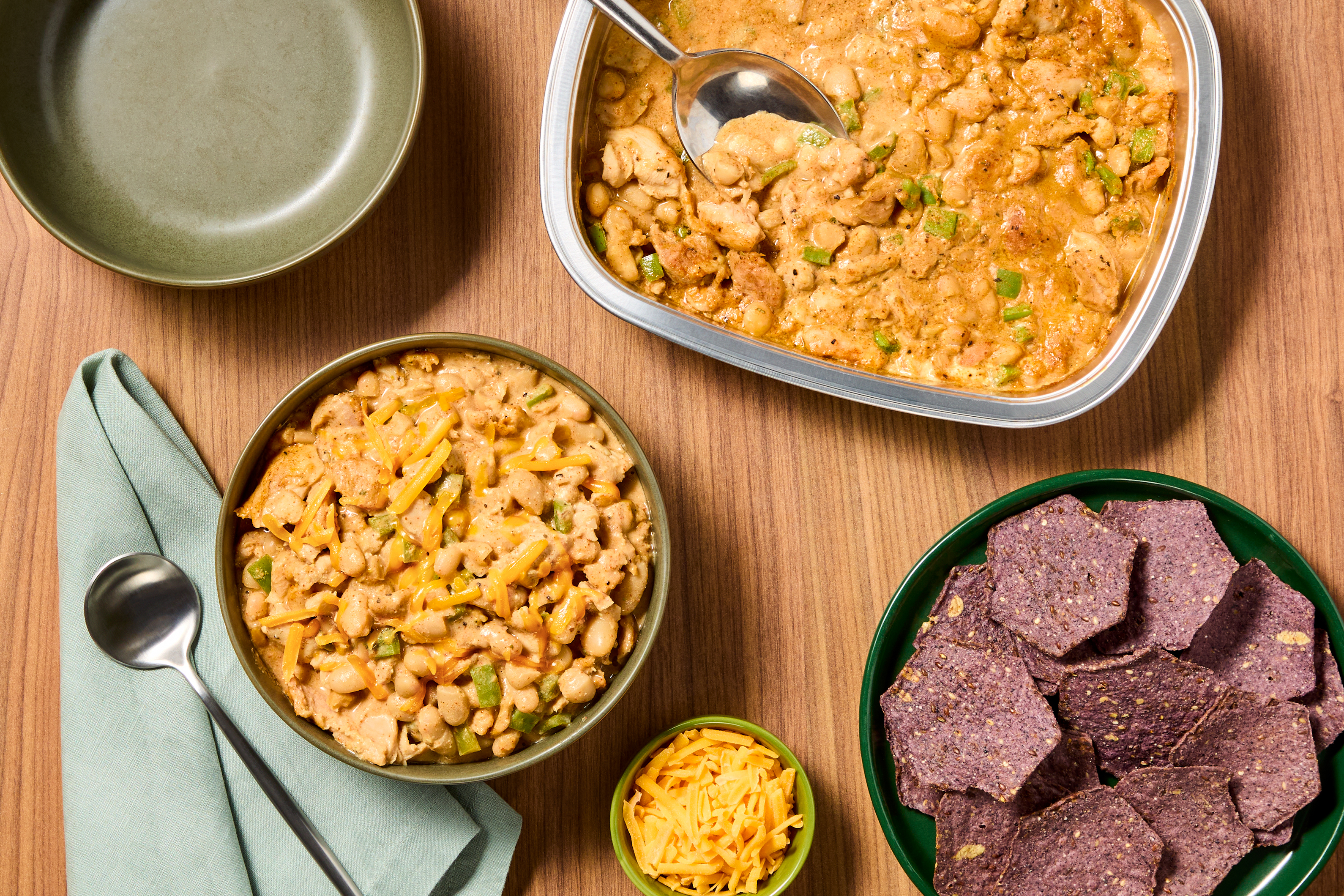 Prep & Bake White Chicken Chili