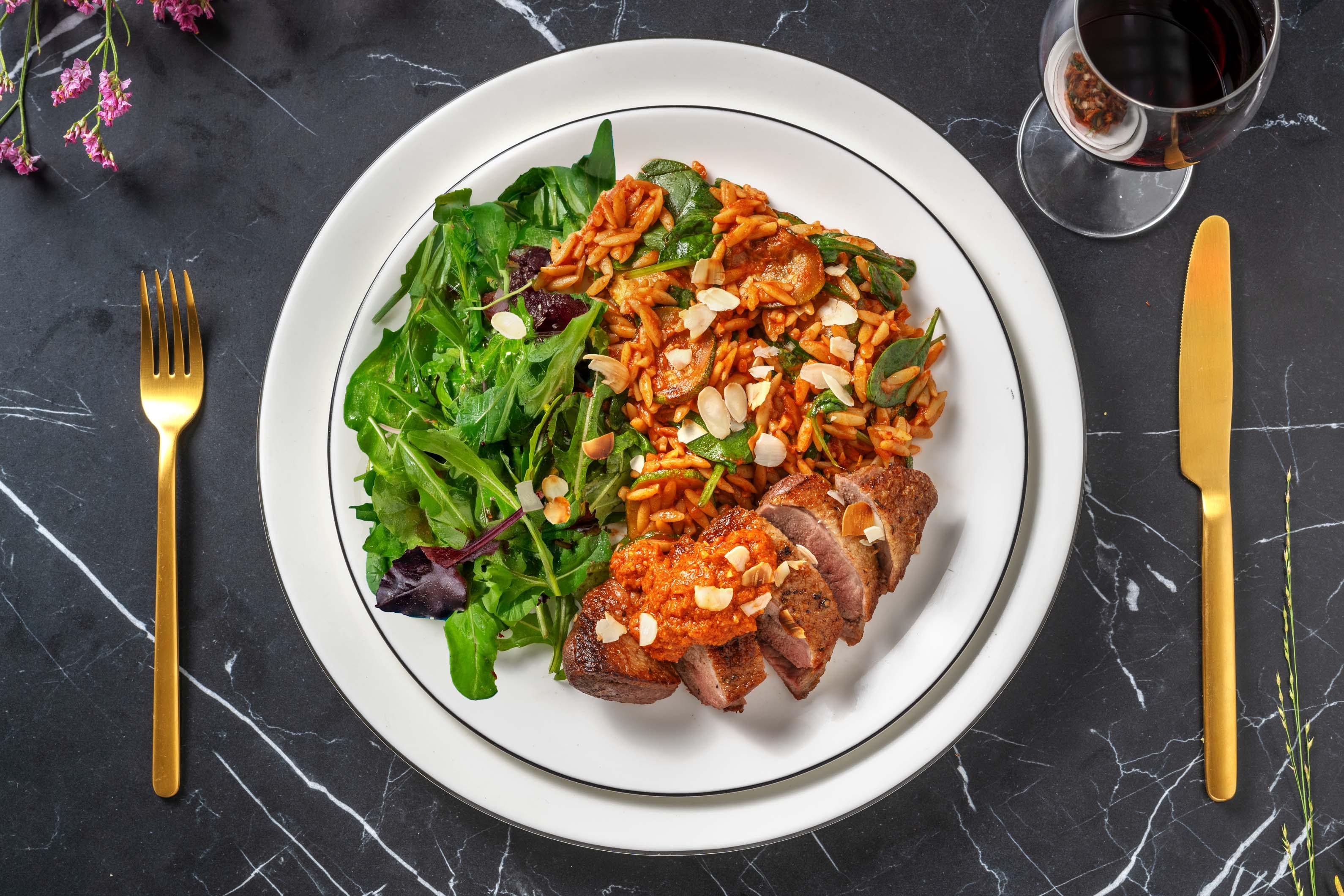 Roast Duck & Chargrilled Capsicum Relish