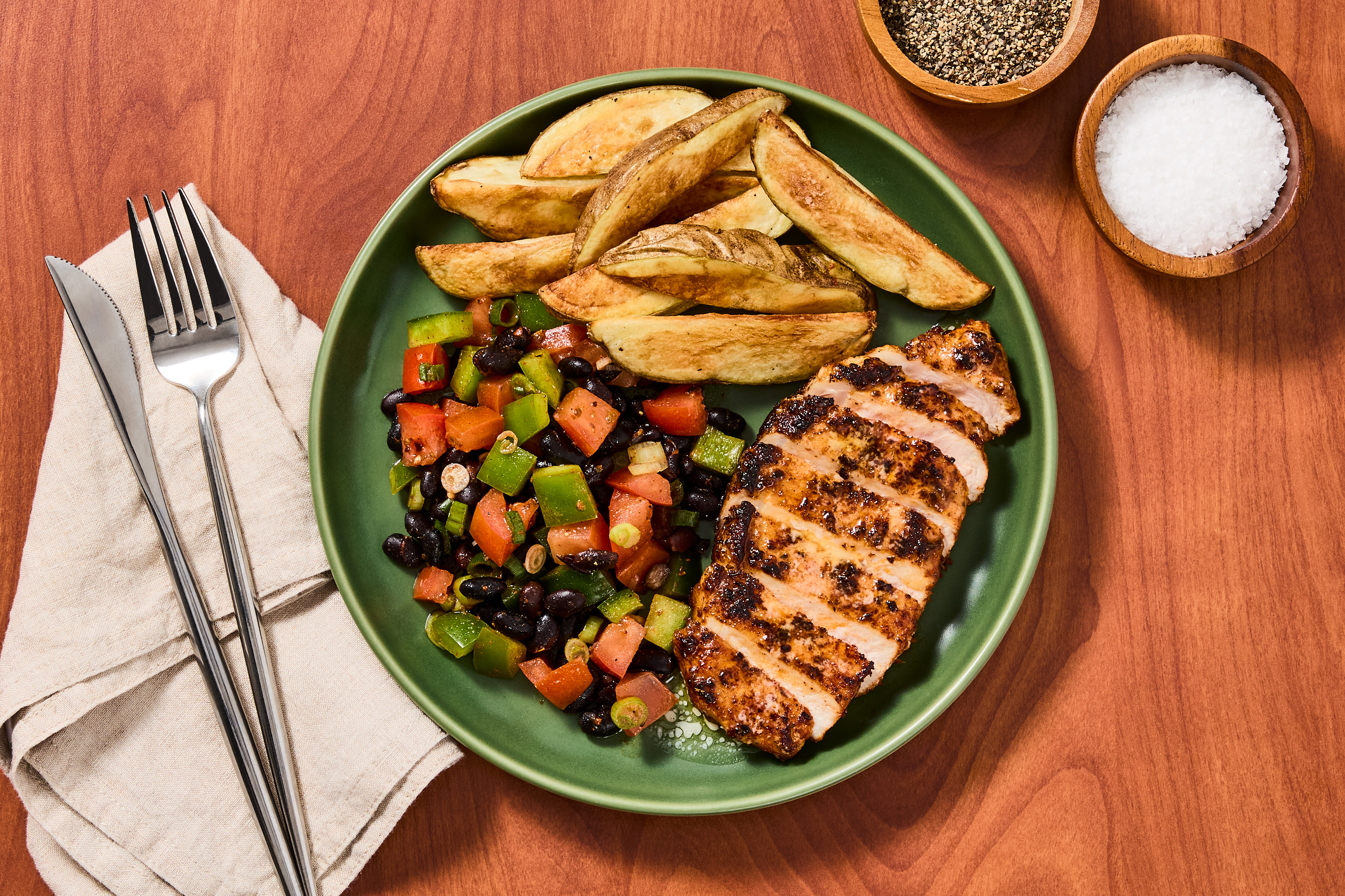 Fajita-Spiced Pork Chops