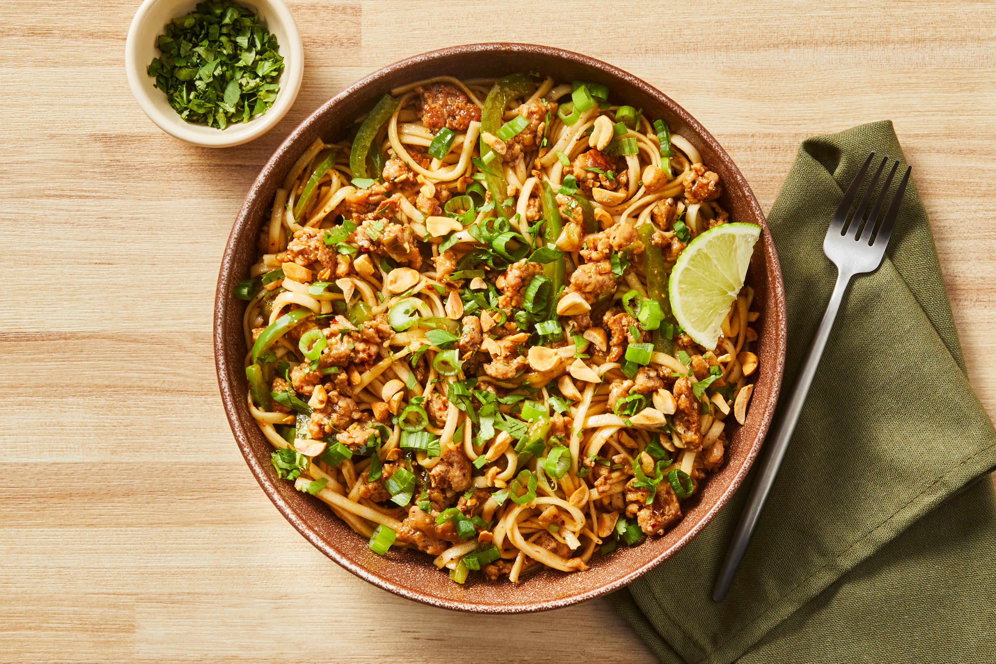 Sweet & Spicy Turkey Noodle Stir-Fry