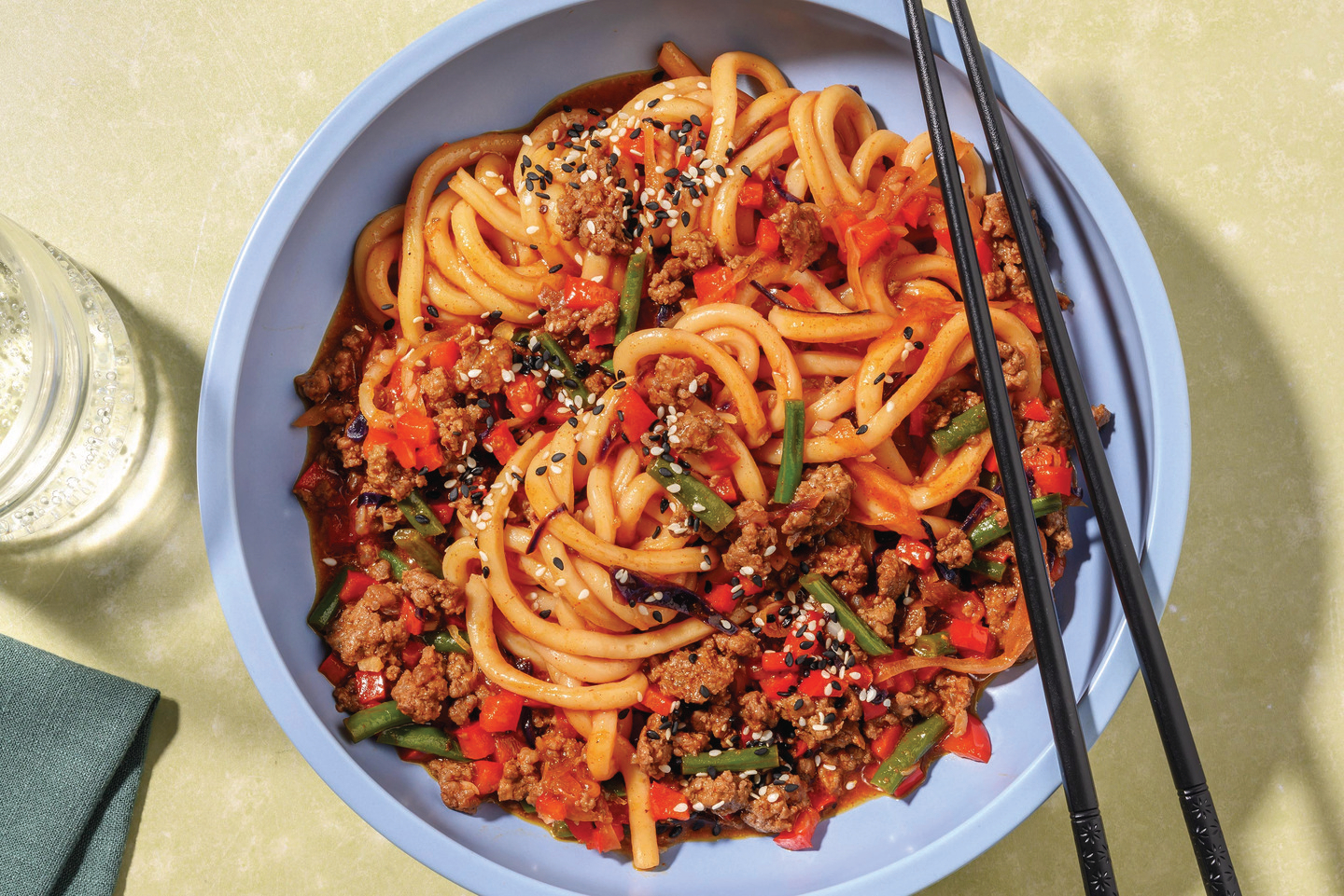 Quick Char Siu Pork Noodle Stir-Fry