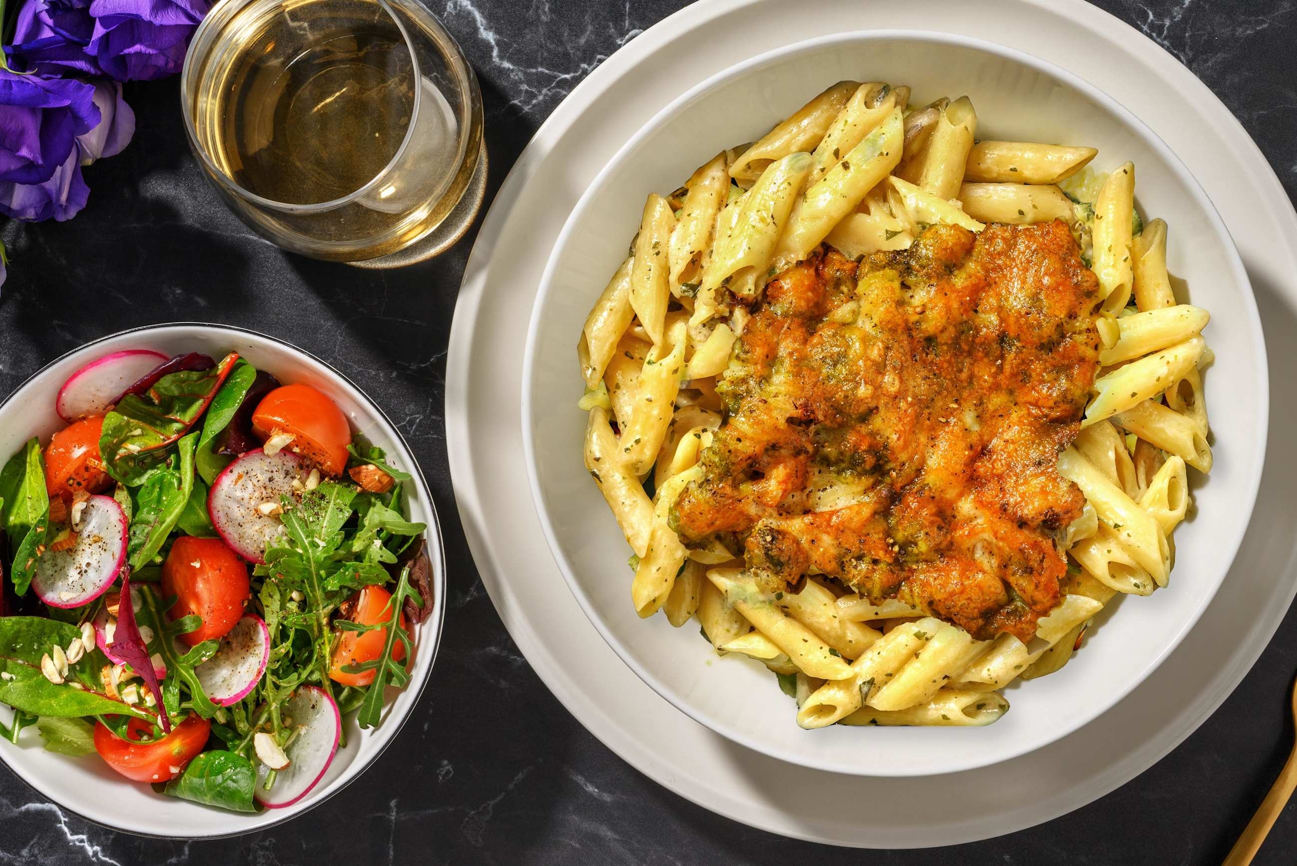 Super Cheesy Cauliflower Pasta Bake