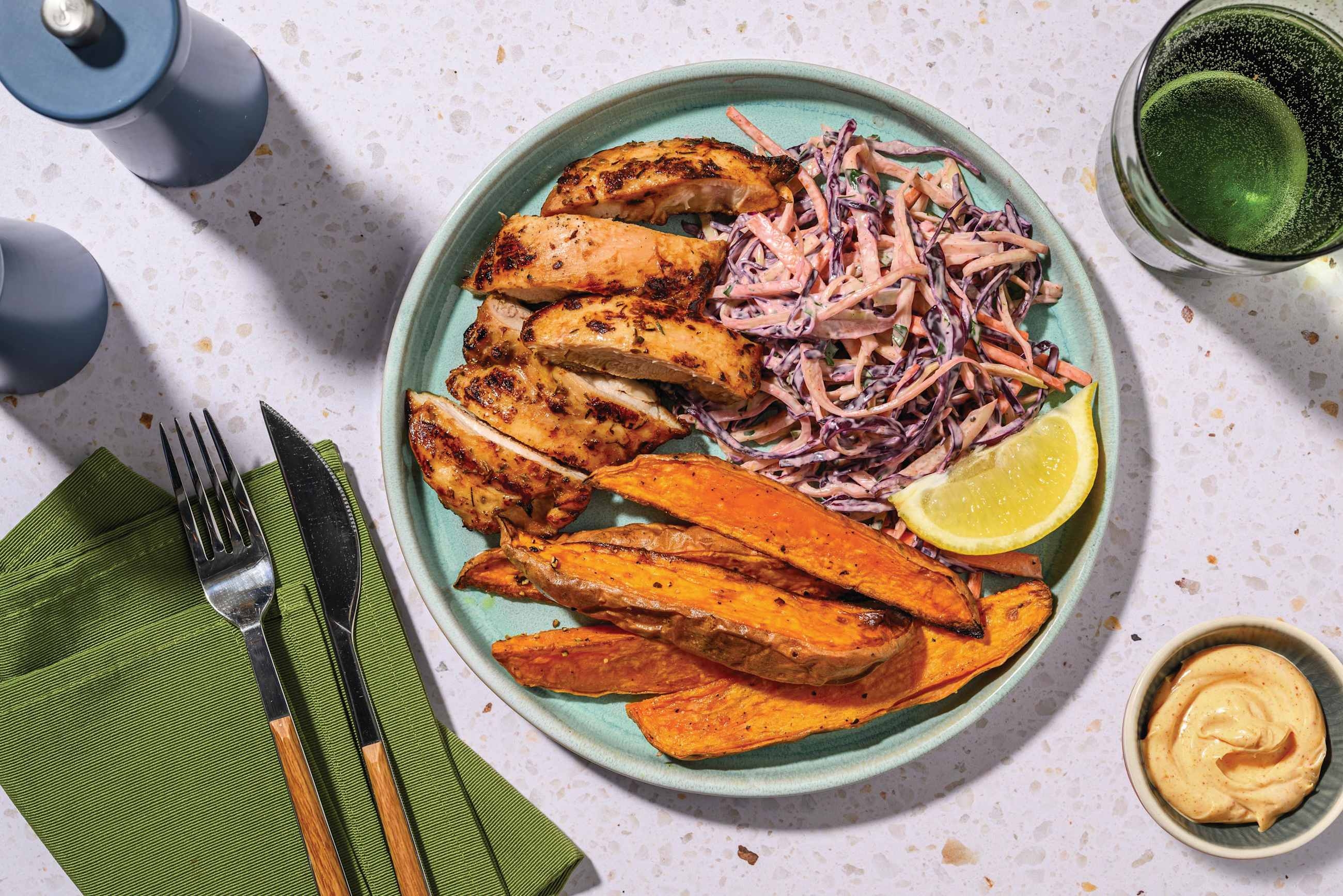 Herby American-Style Chicken