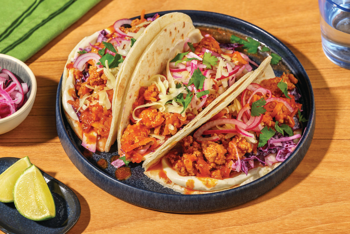 Mexican Plant-Based Mince Tacos
