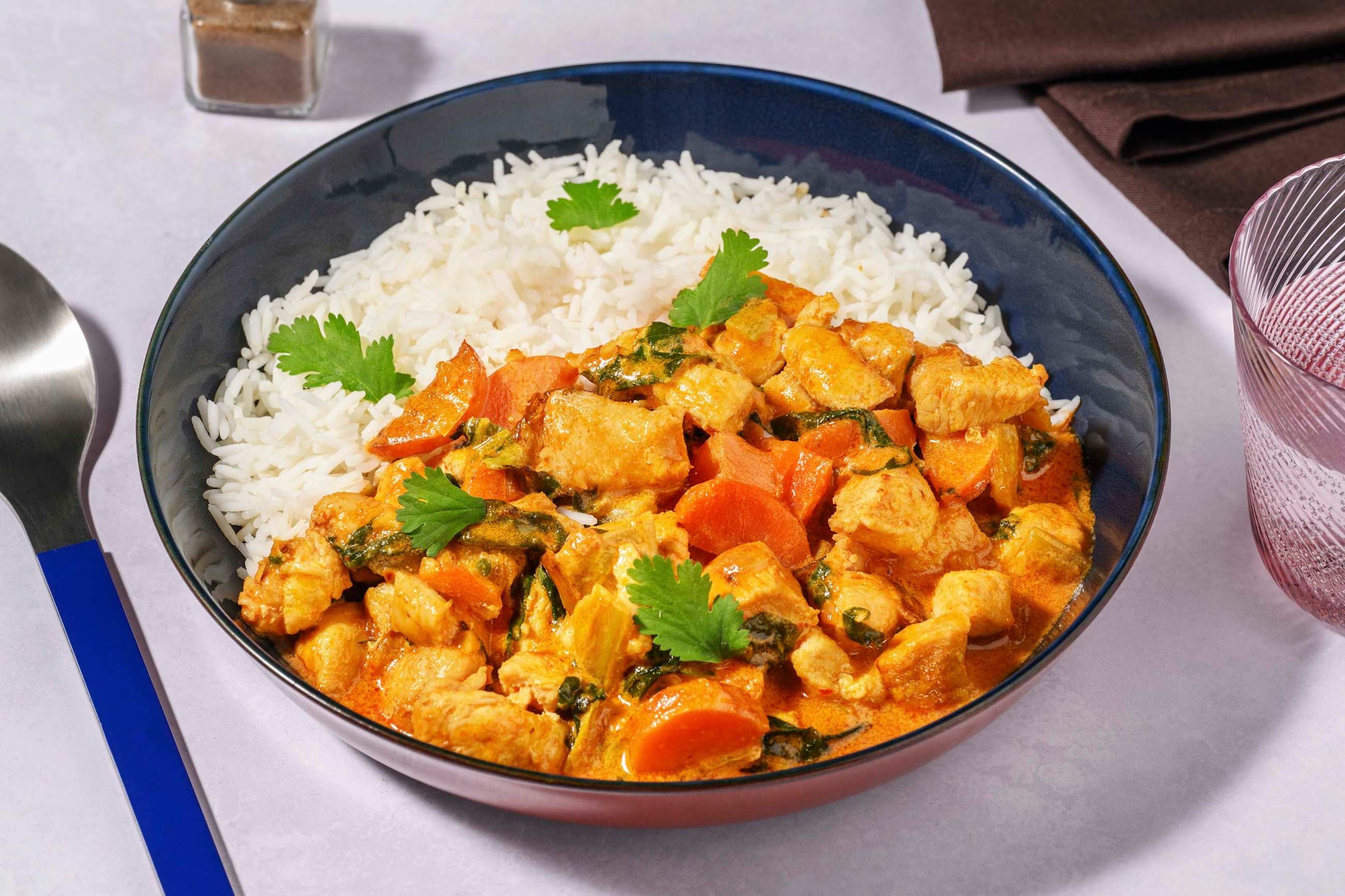 Tom Yum Peanut Coconut & Chicken Curry