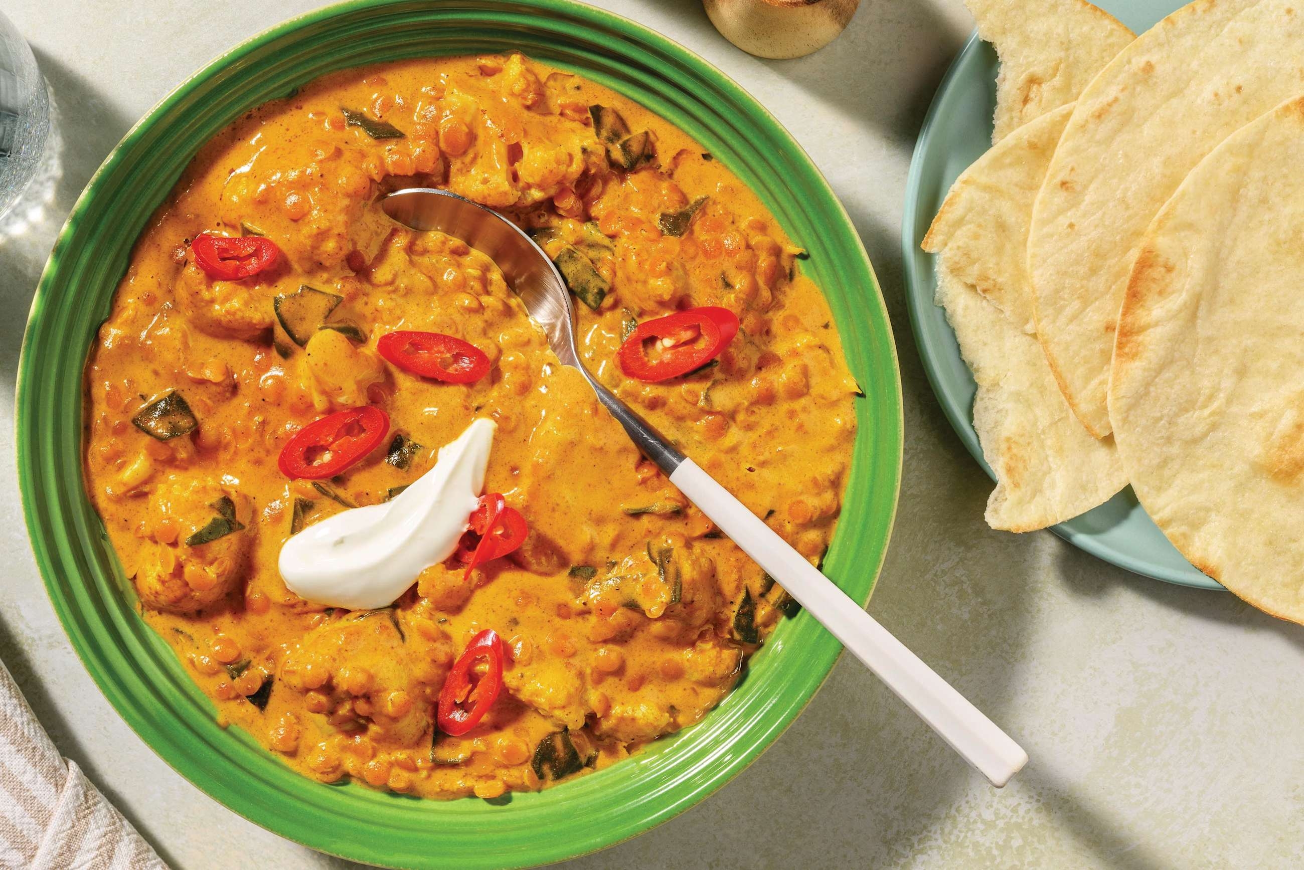 Chicken & Veggie Lentil Dhal