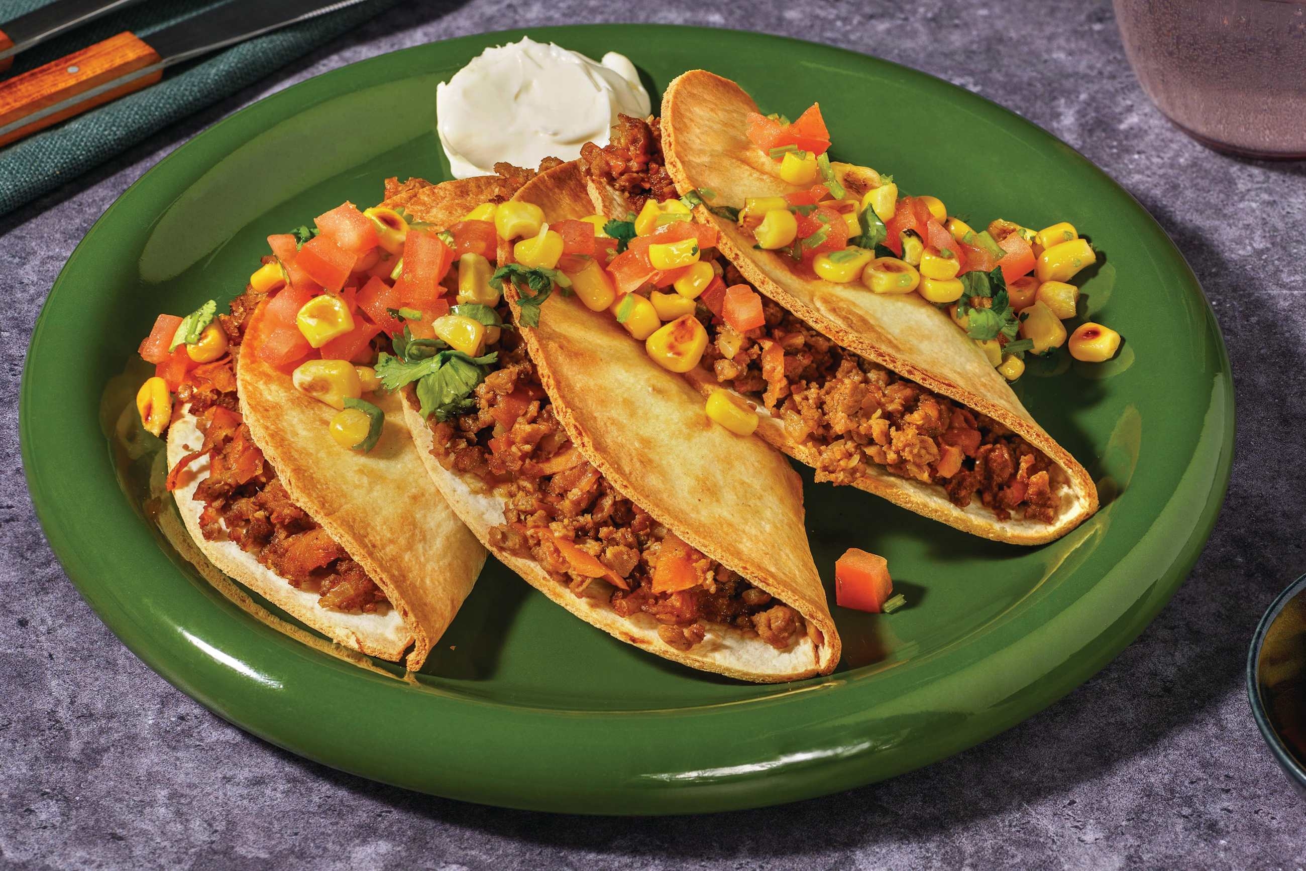 Double Plant-Based Cheezy Mexican Quesadillas