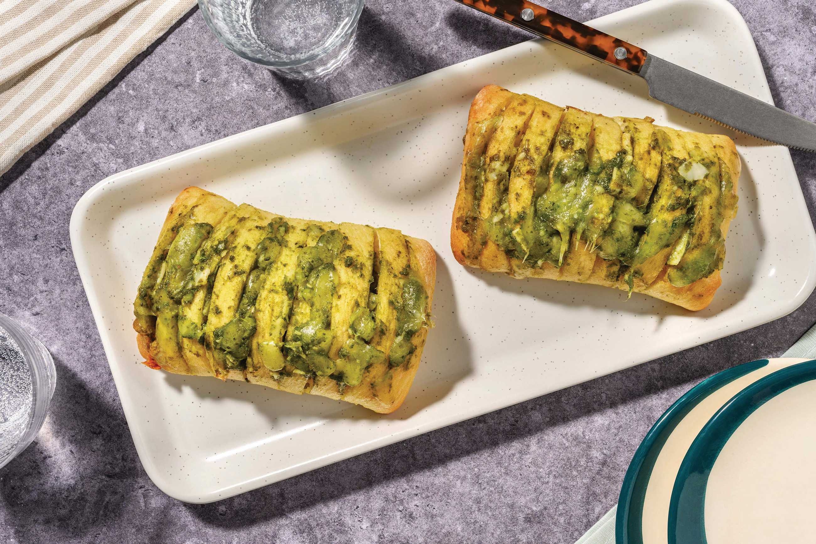 Basil Pesto Pull-Apart Ciabatta