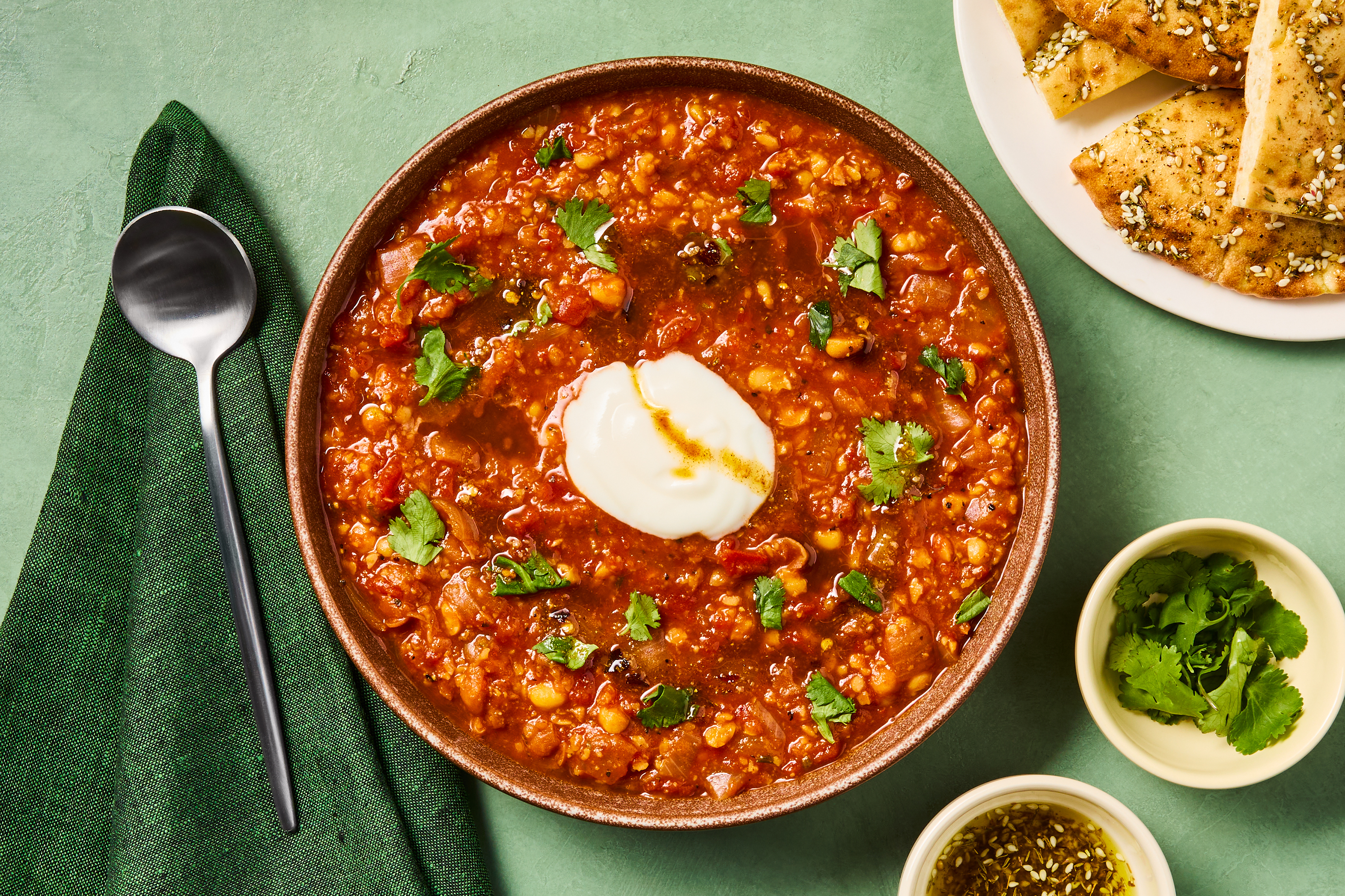 Tunisian-Style Chickpea Stew