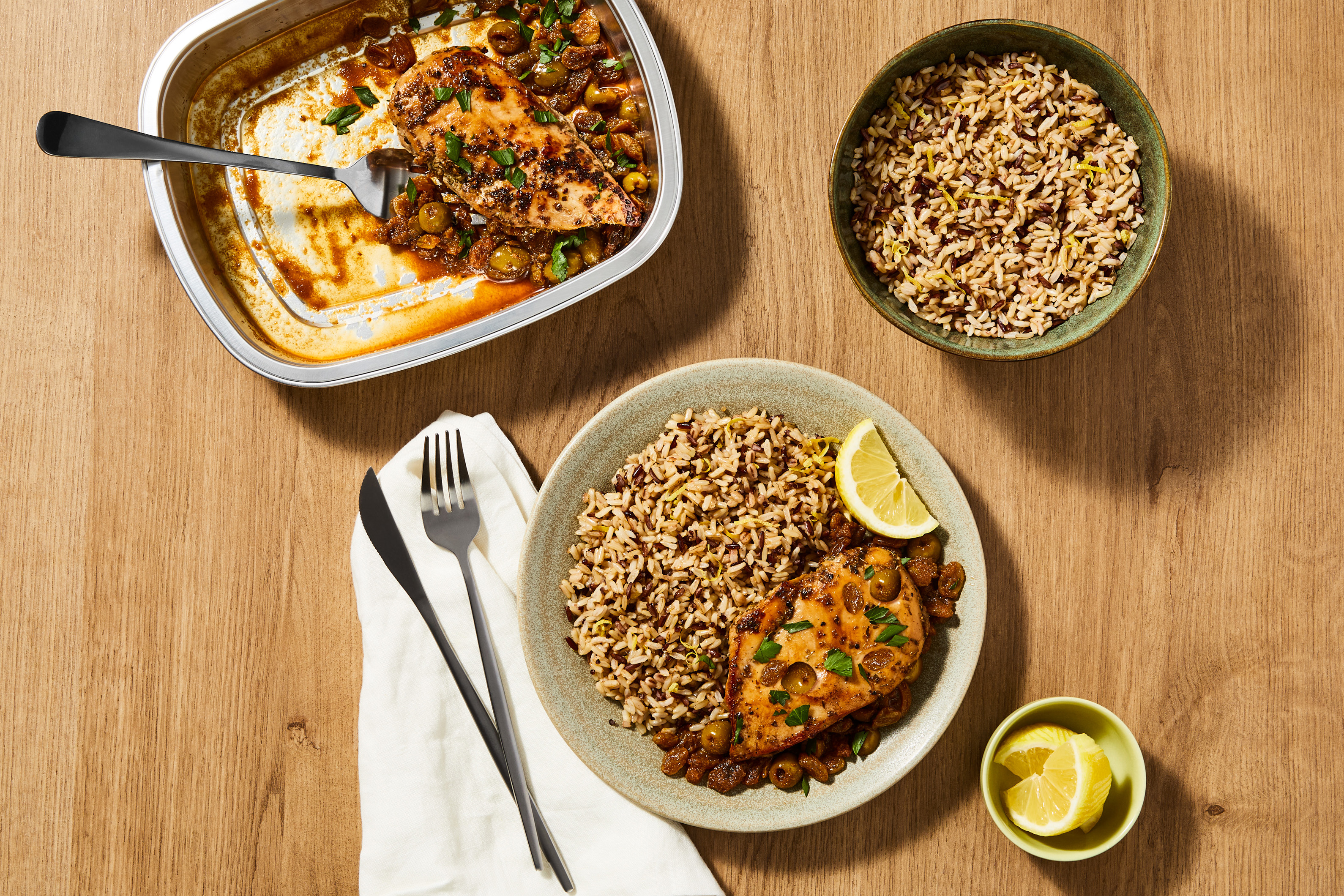 Prep & Bake Chicken Marbella