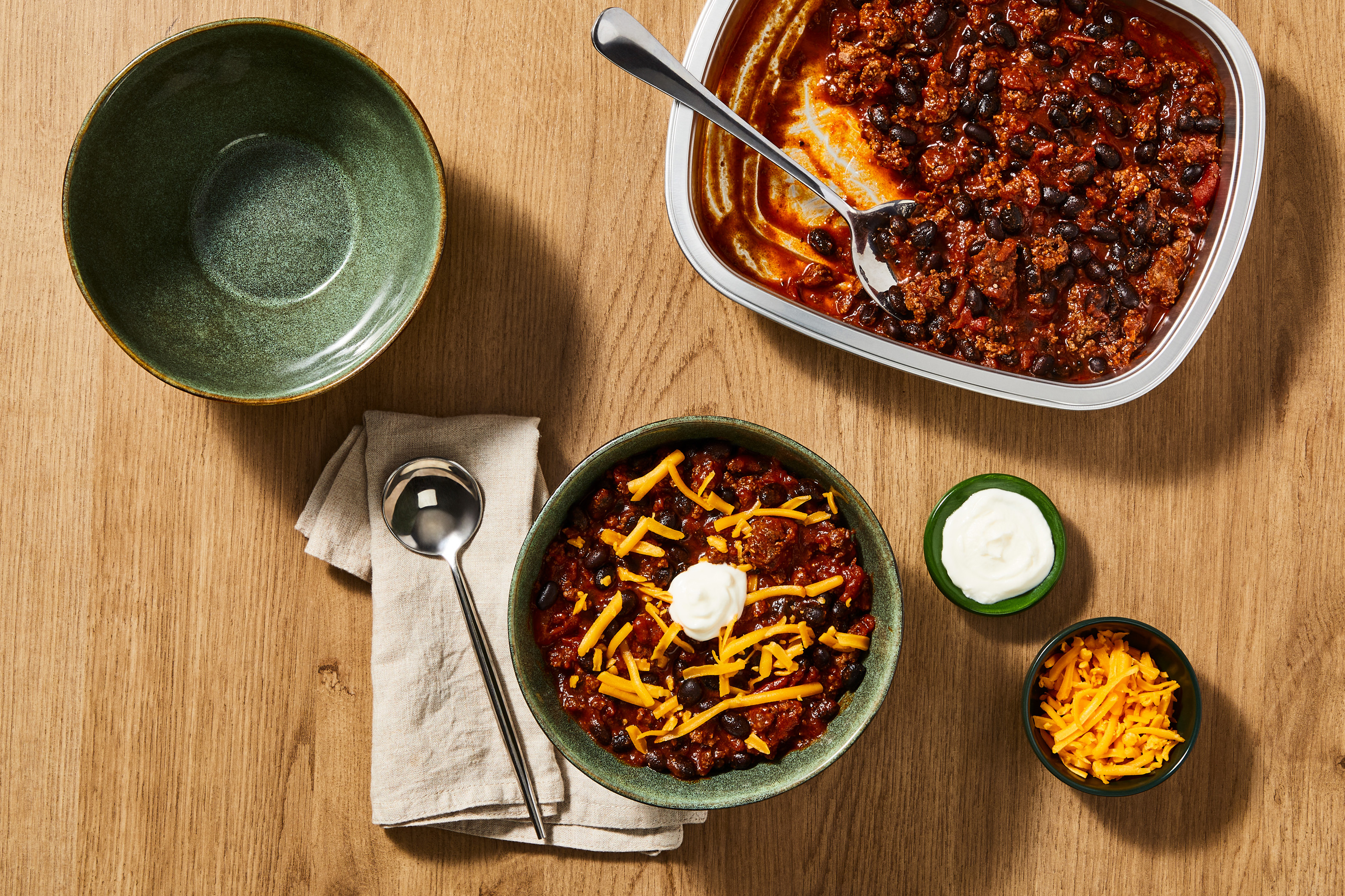Prep & Bake Smoky Beef Chili