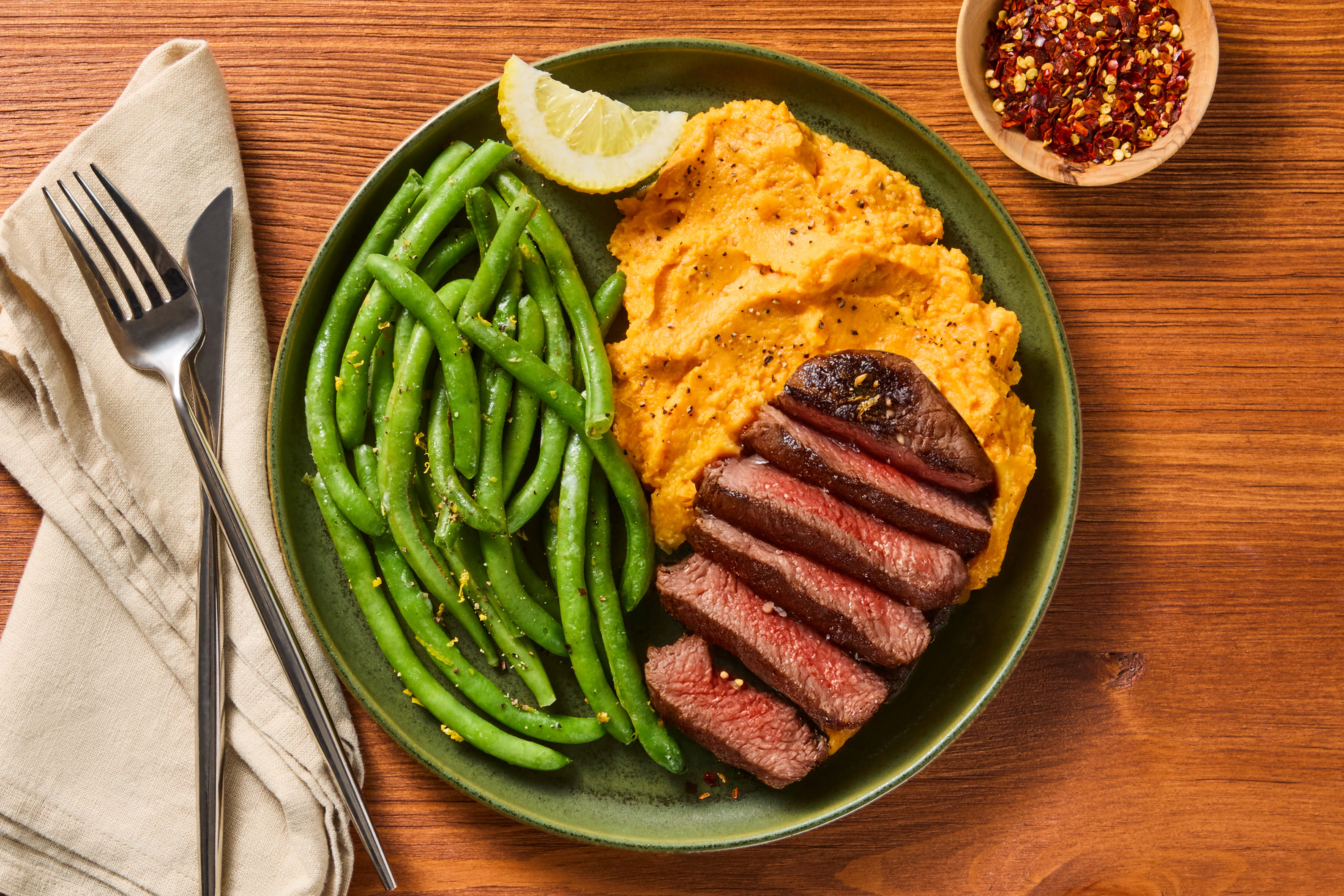 Honey-Butter BBQ Bavette Steak