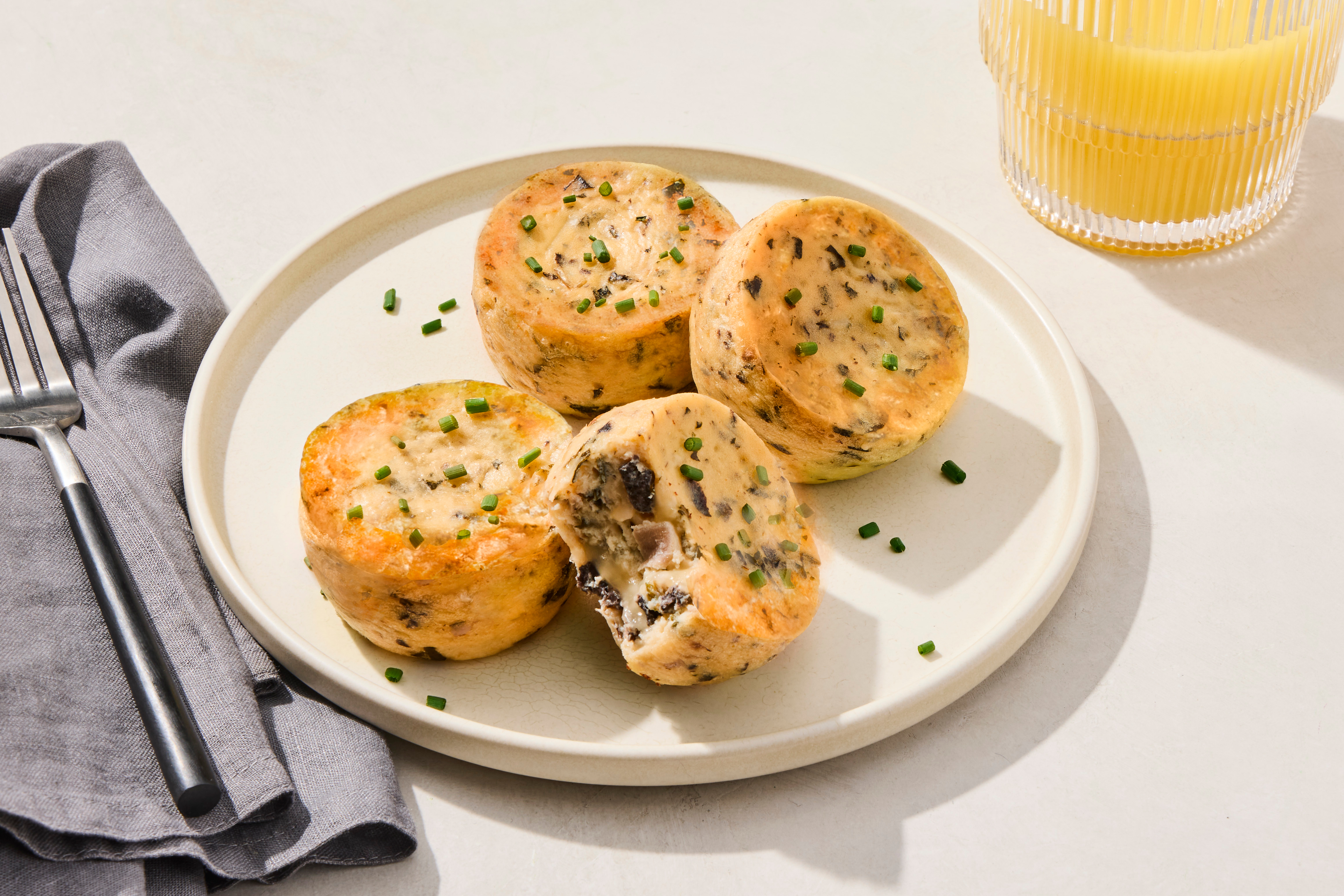 Kale & Mushroom Egg Bites