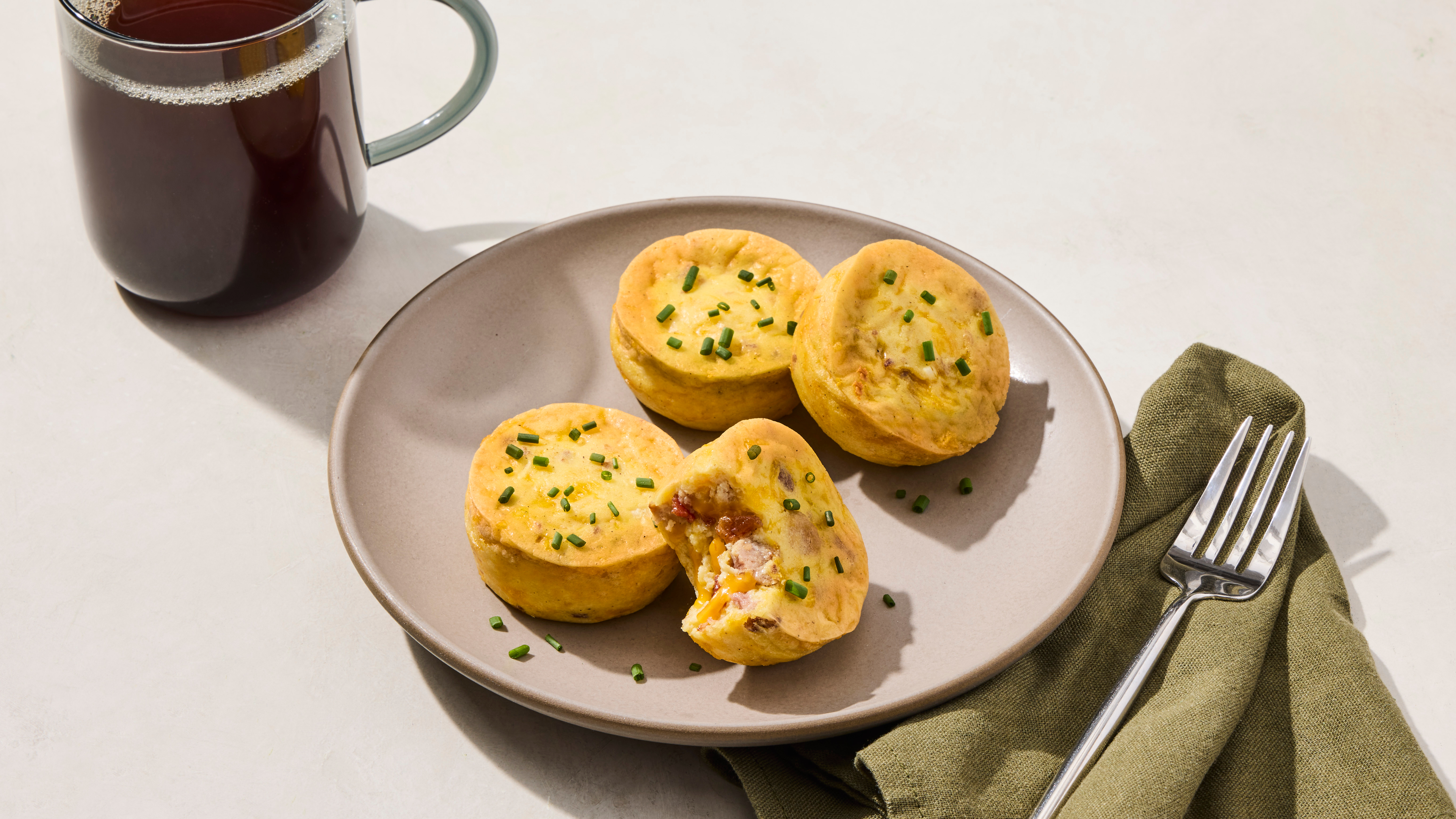 Smoky Bacon & Cheddar Egg Bites