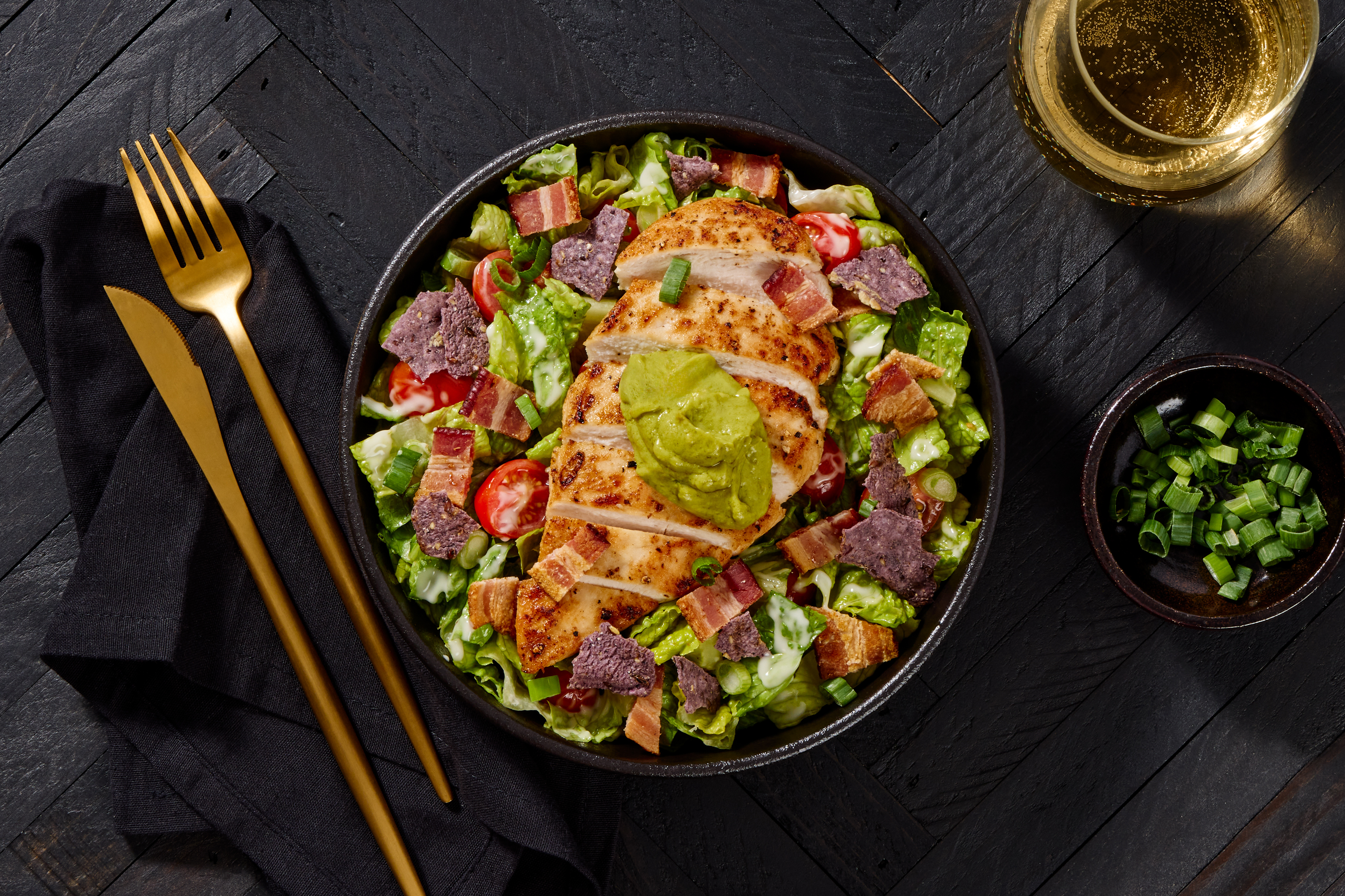 Southwest Chicken & Bacon Cobb Salad