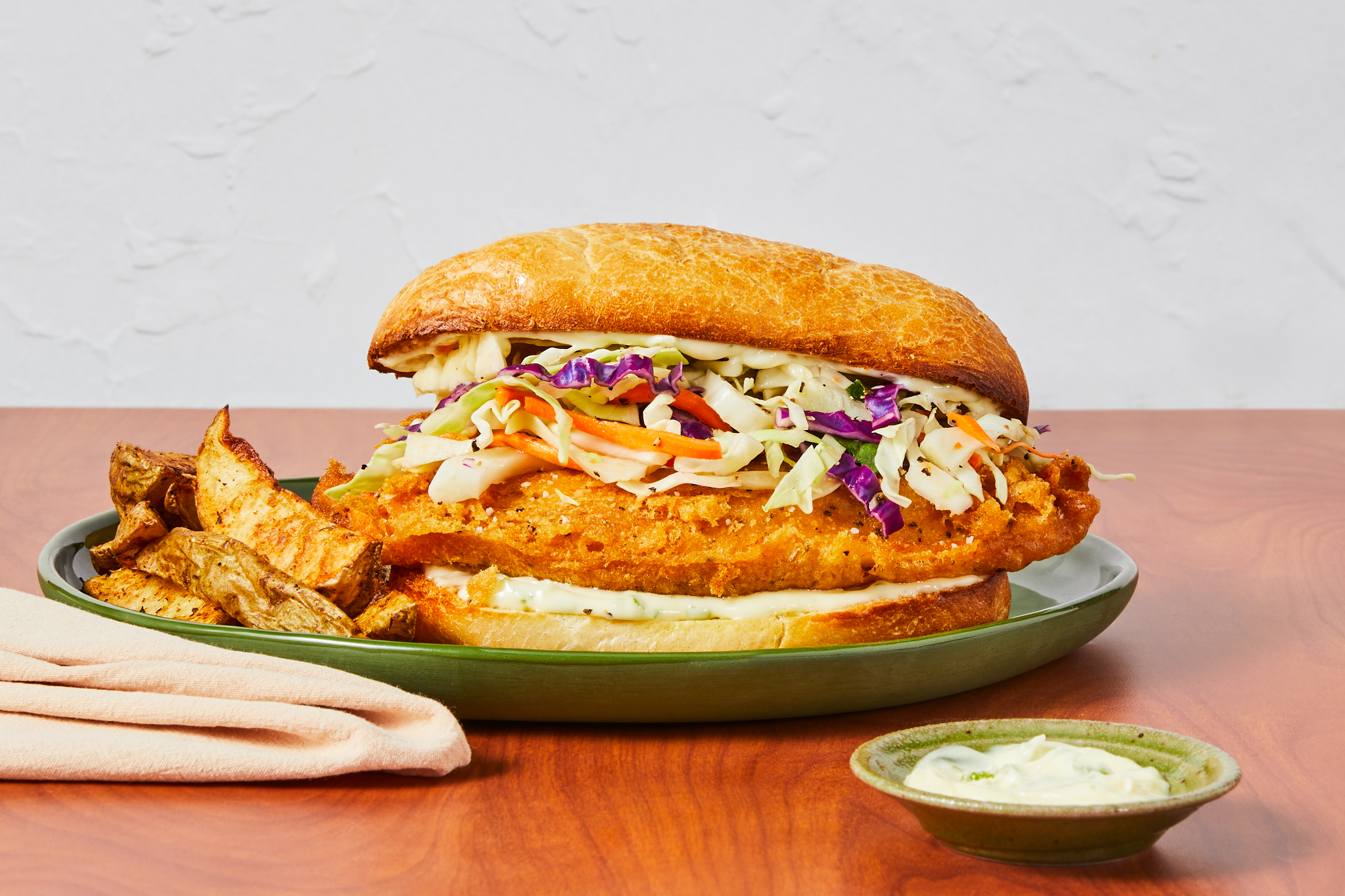 Cajun-Spiced Crispy Salmon Sandwiches