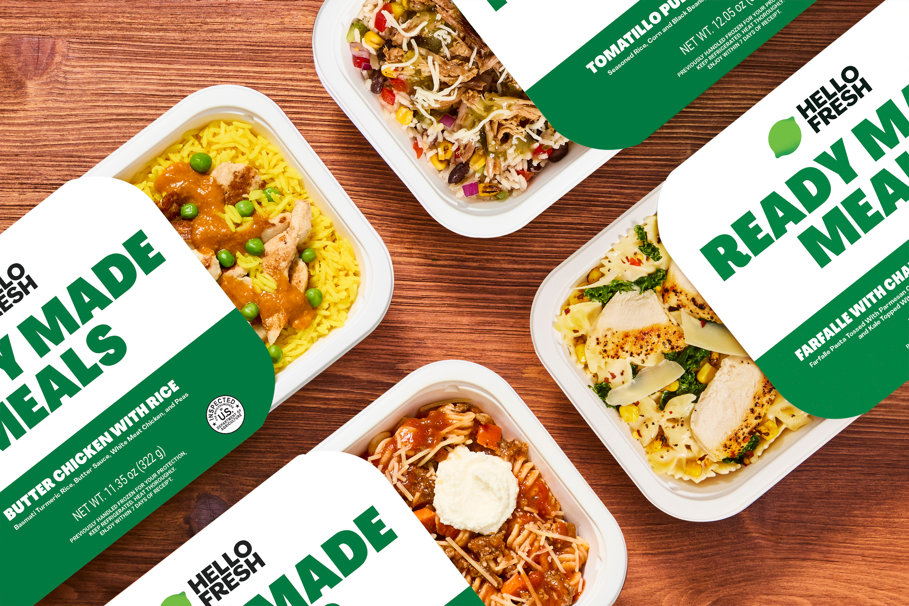 Ready-Made Meals: Familiar Favorites Variety Pack