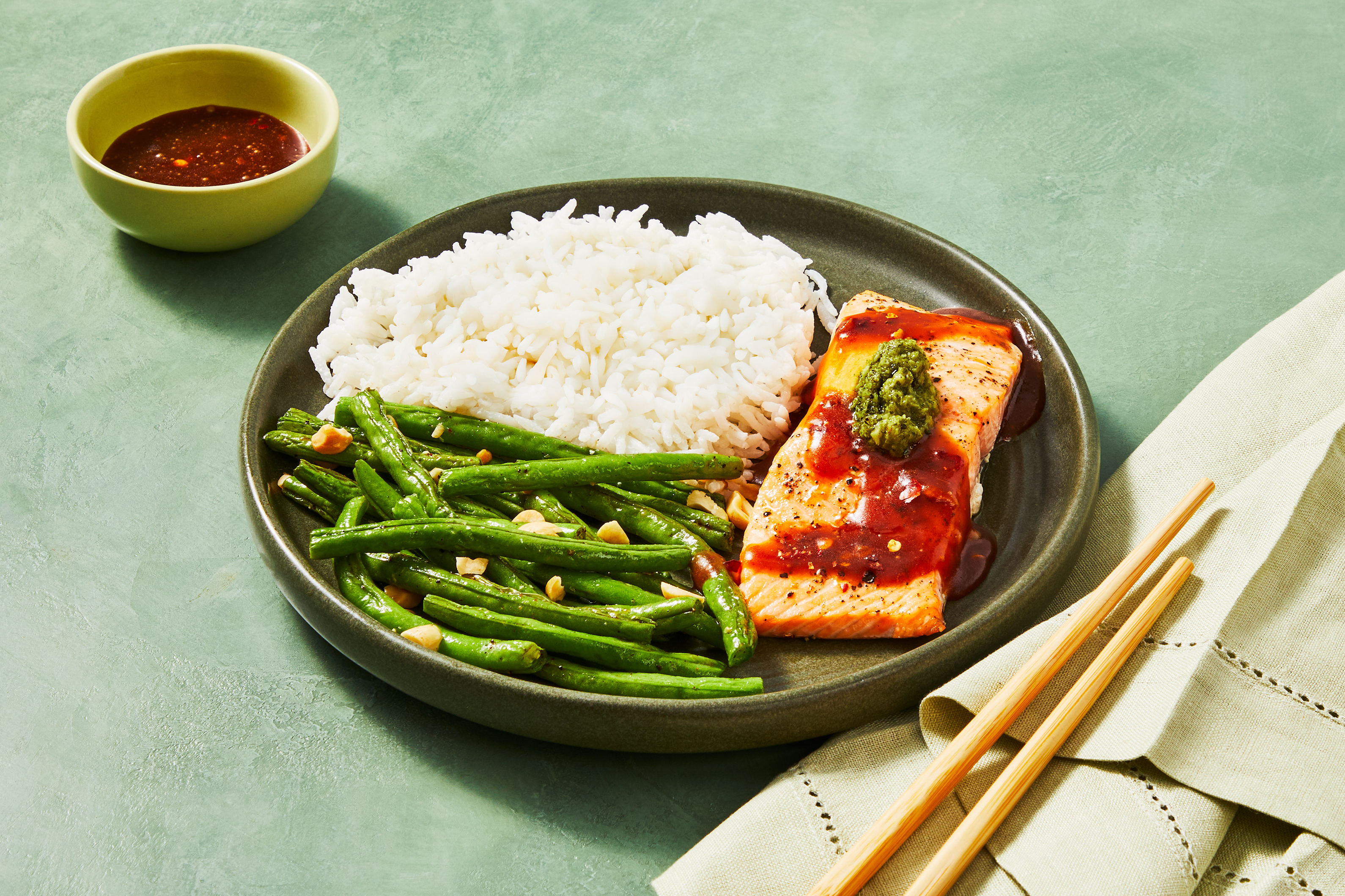 Sweet Soy Caramel Salmon