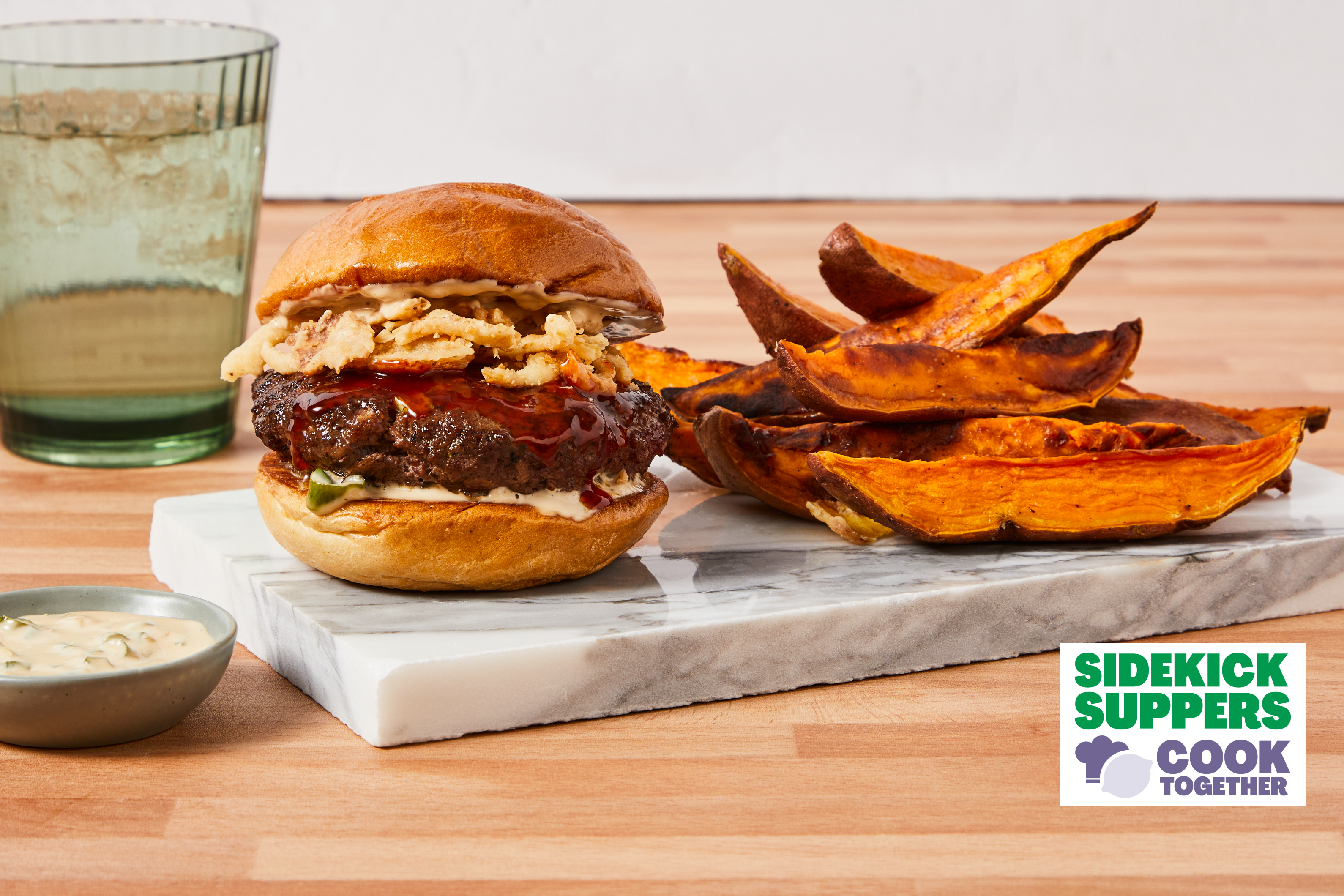 Sidekick Supper: Sweet Thai Chili Burgers