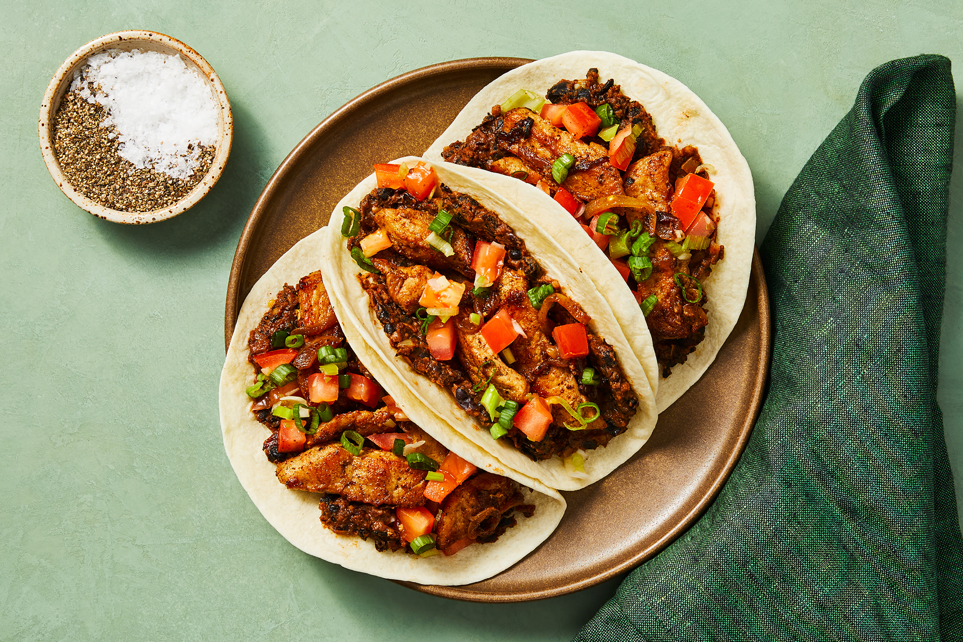 Cumin-Spiced Pork & Onion Tacos