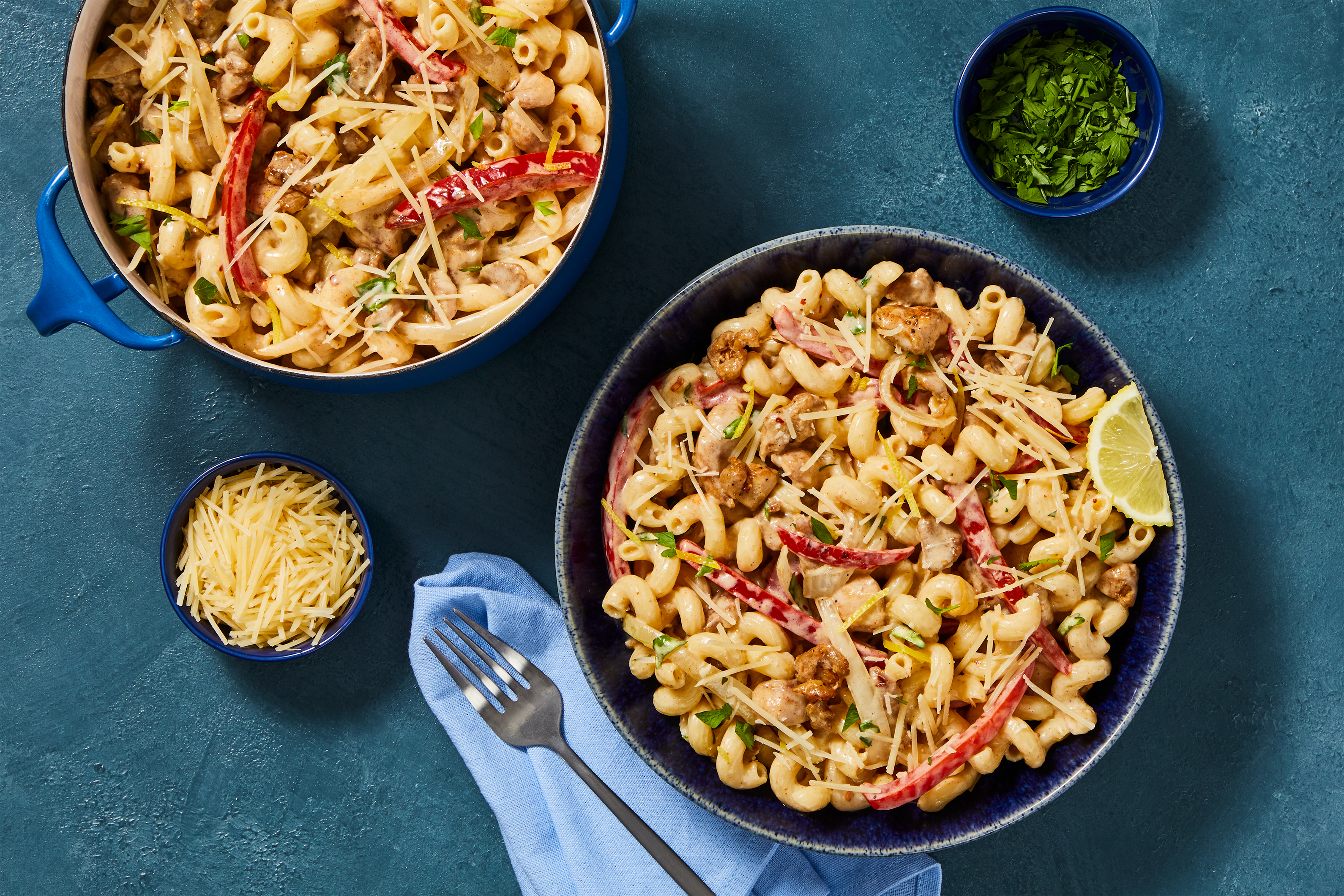 XL Creamy Paprika Chicken & Gluten-Free Fusilli