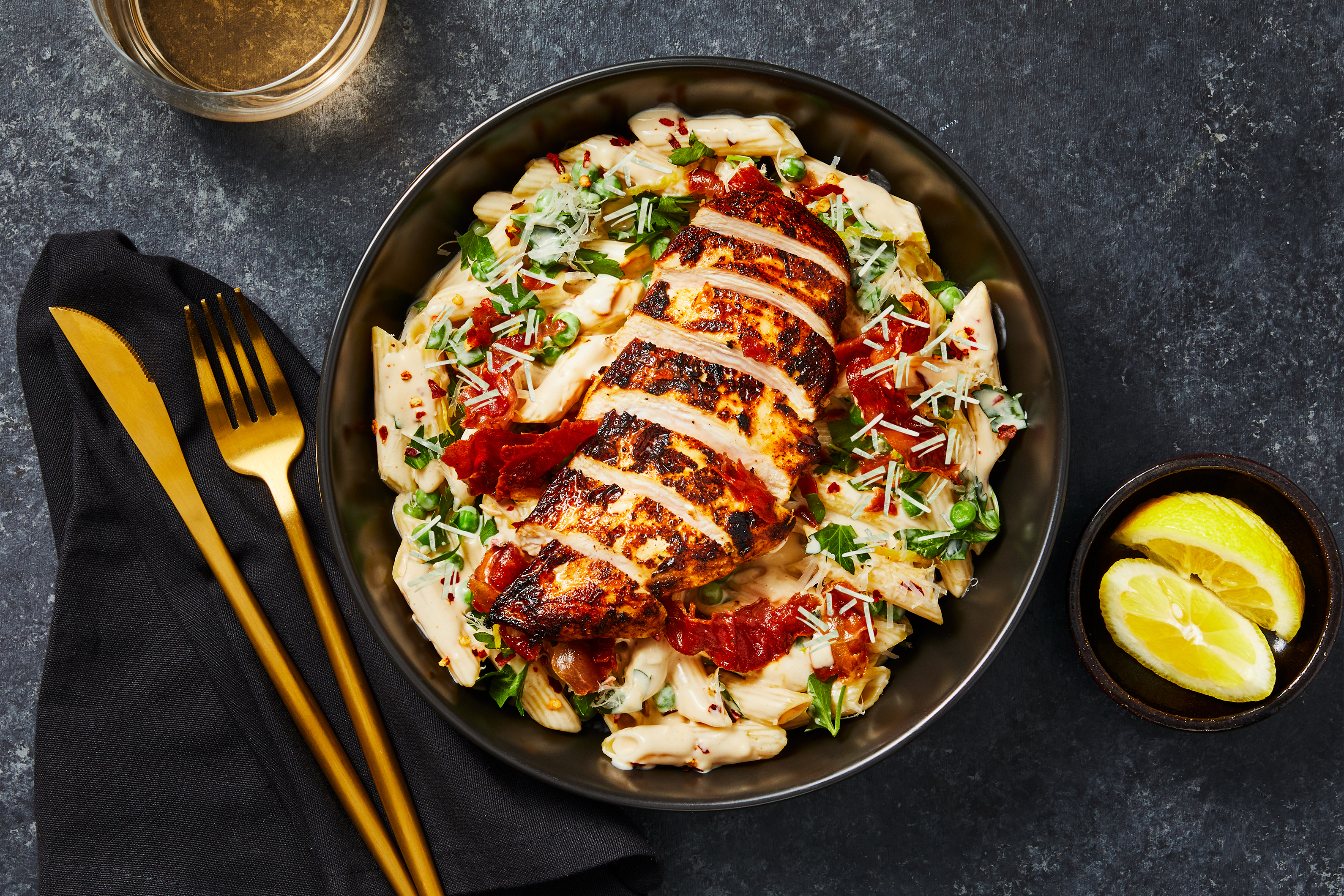 Palermo Prosciutto & Chicken Fusilli