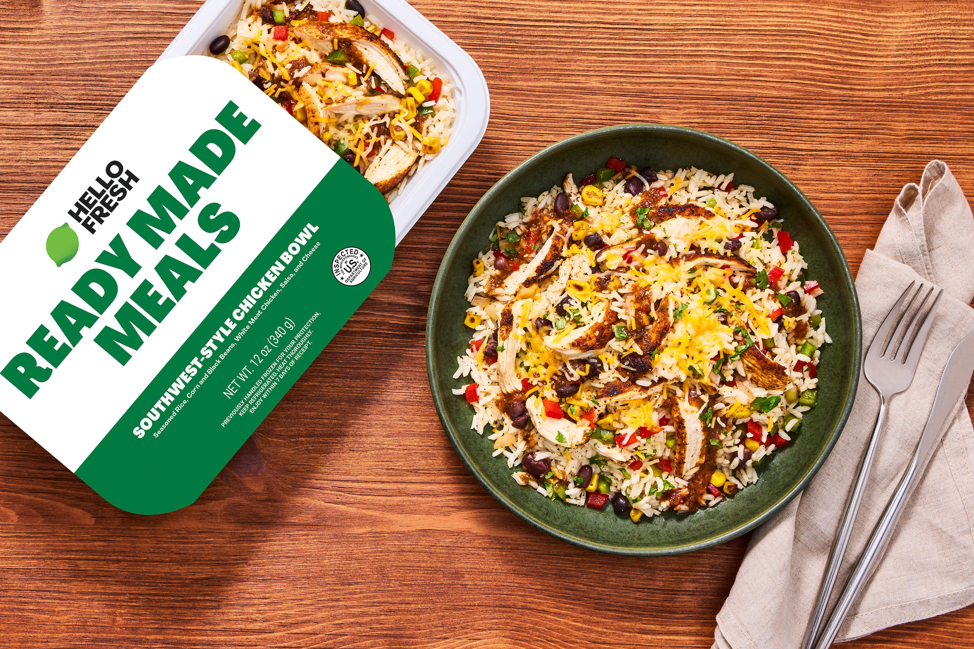 Ready Made Meal, Southwest-Style Chicken Bowl (Menu)