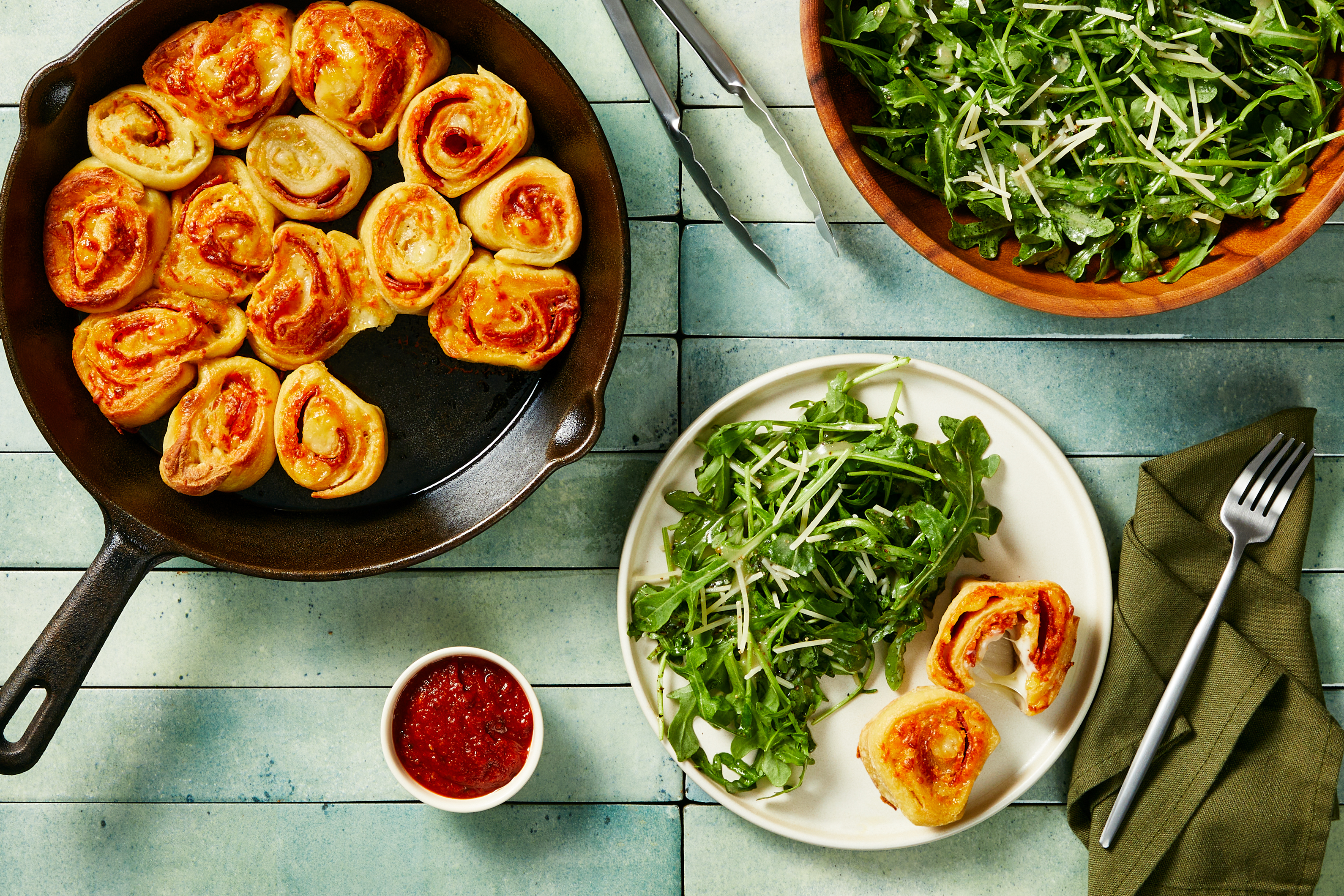 Pepperoni Pizza Pinwheels