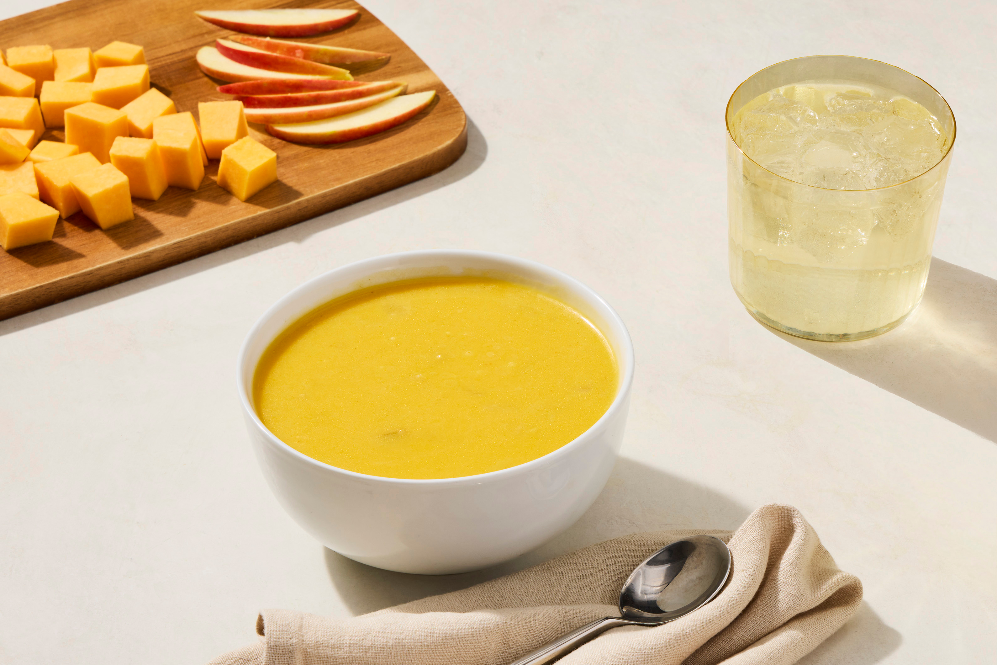 Butternut Squash & Apple Soup