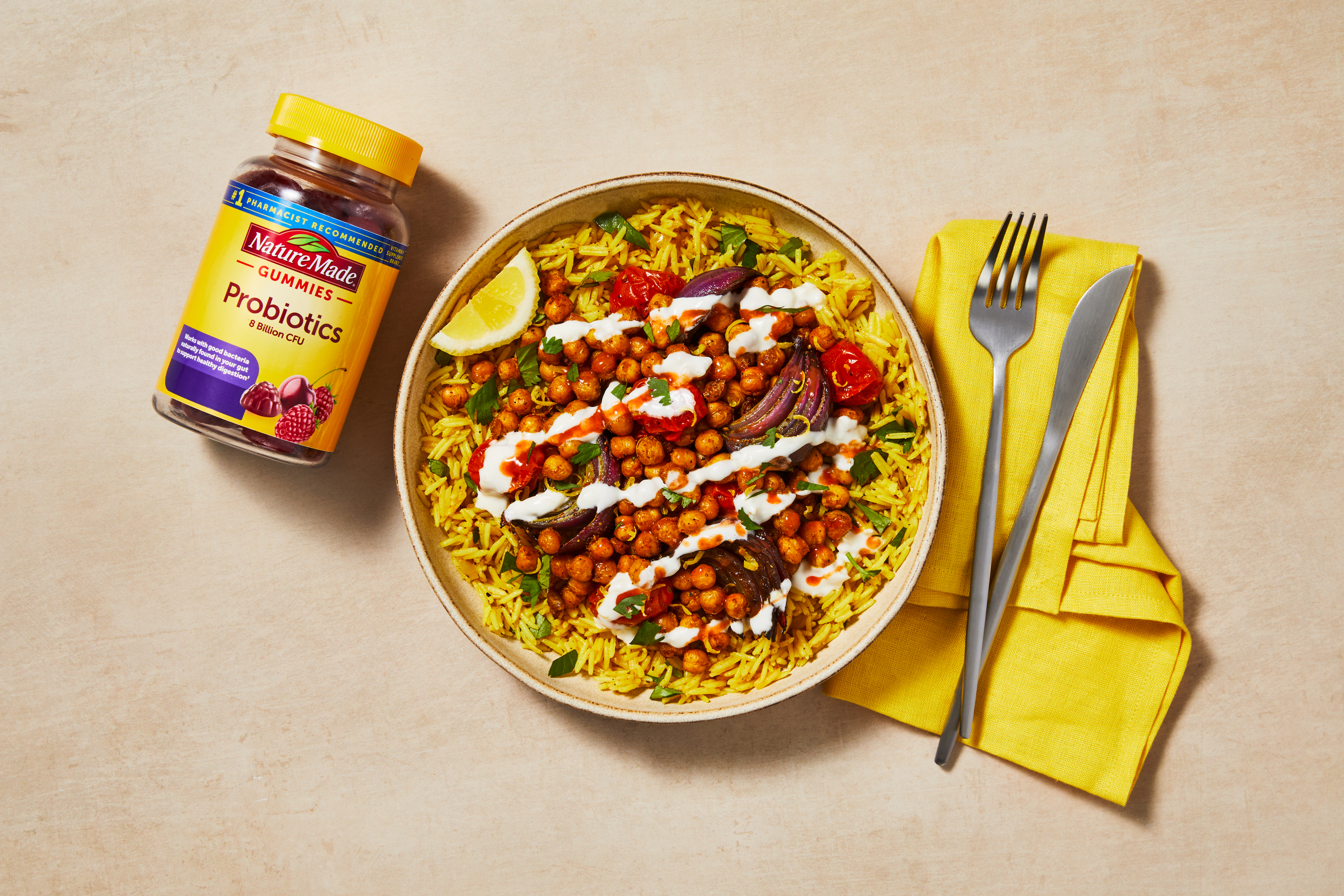 Chickpea & Rainbow Trout Bowls