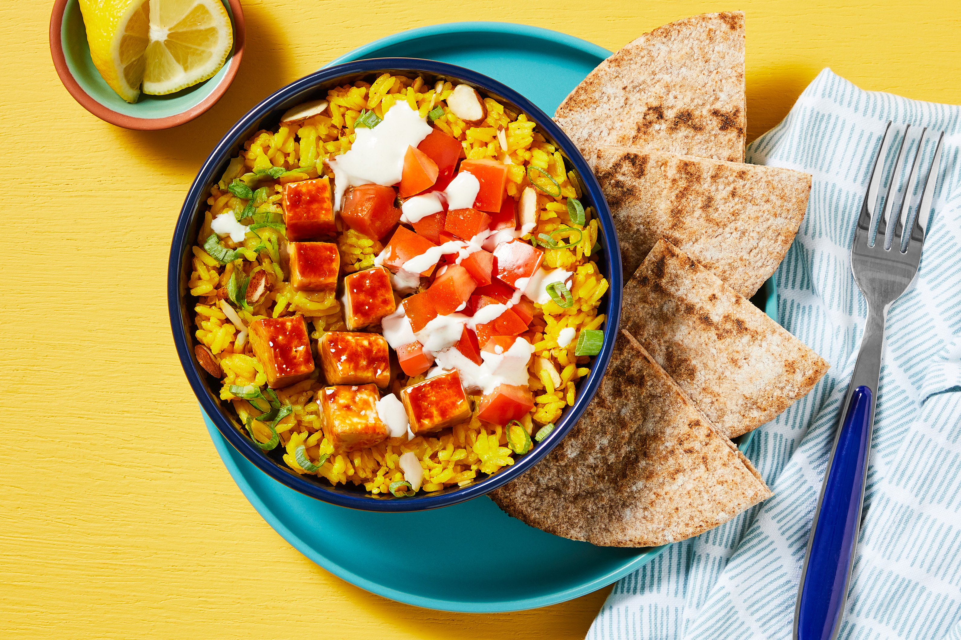 Street Cart–Style Tofu Bowls