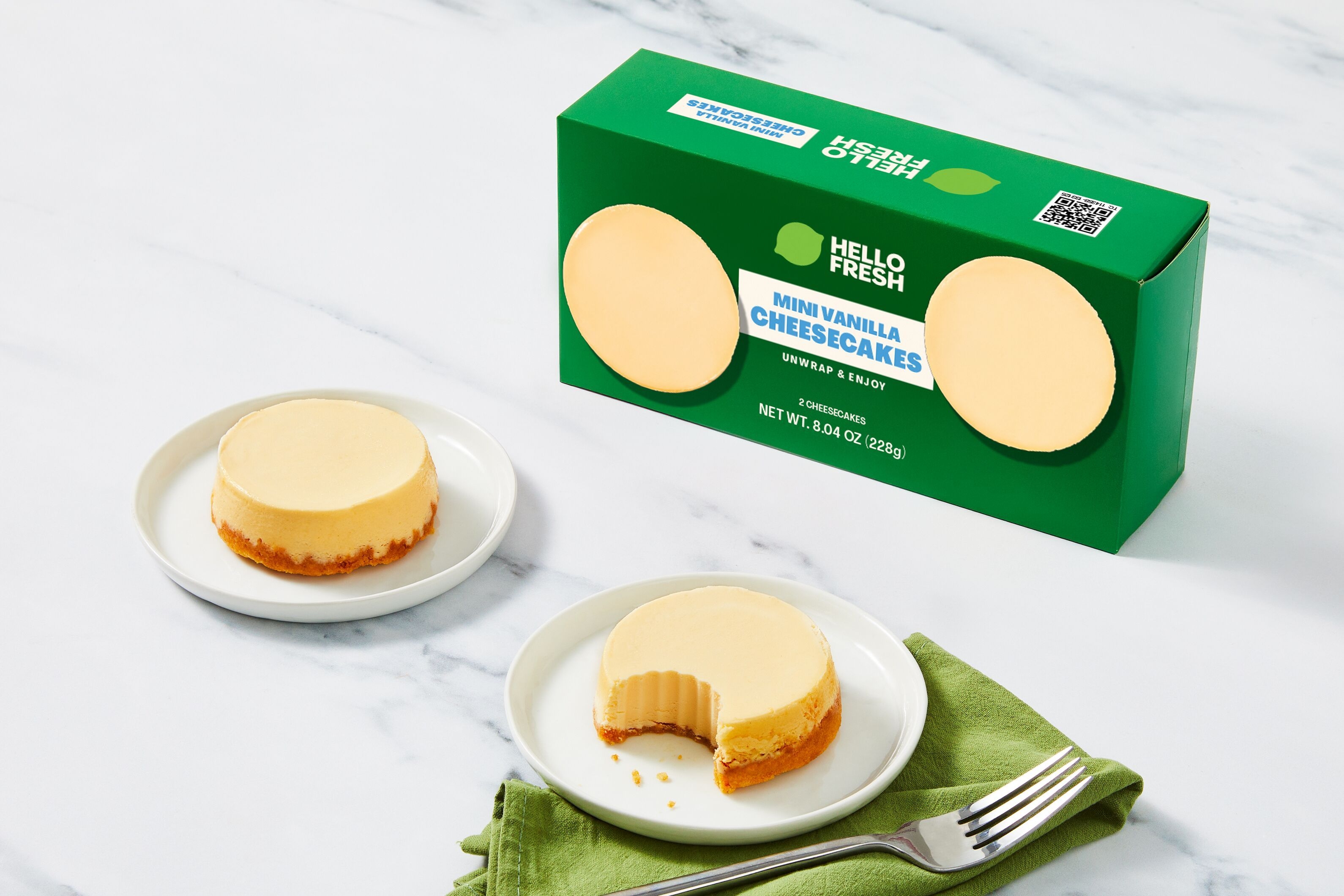 Vanilla Delight Cheesecakes