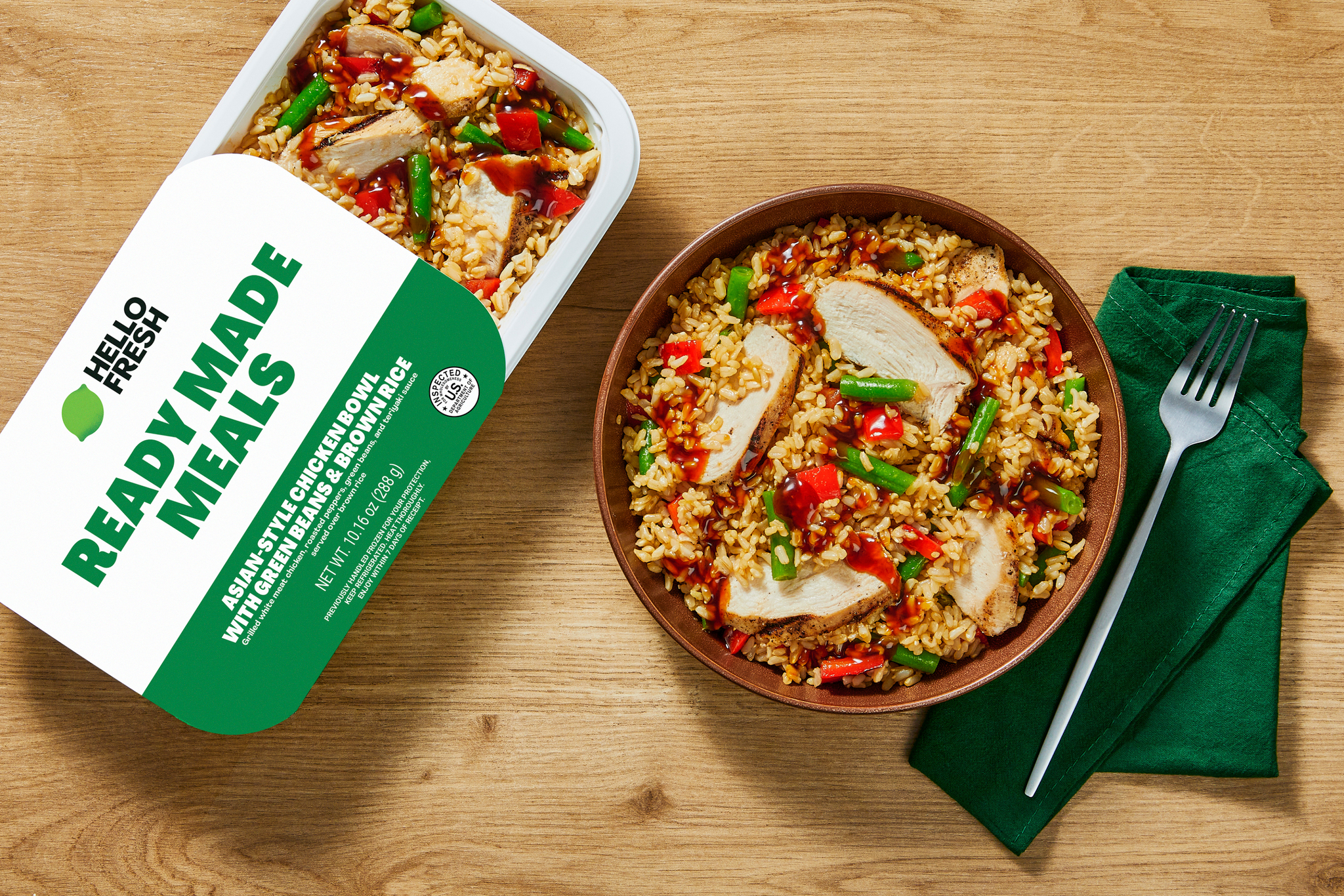 Ready Made Meal, Asian-Style Chicken Bowl (Market)