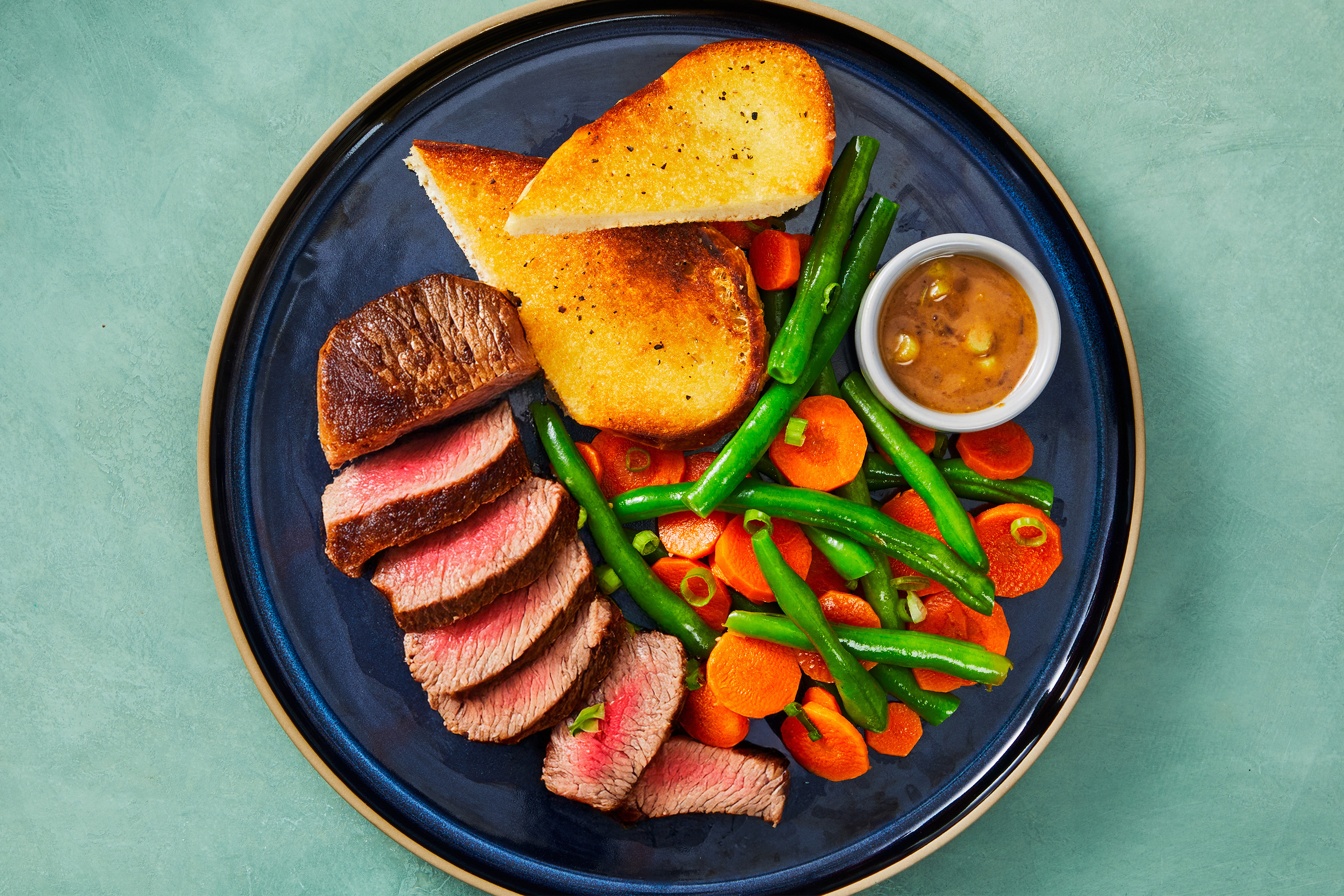 Rosemary Steak & Creamy Dijon Sauce