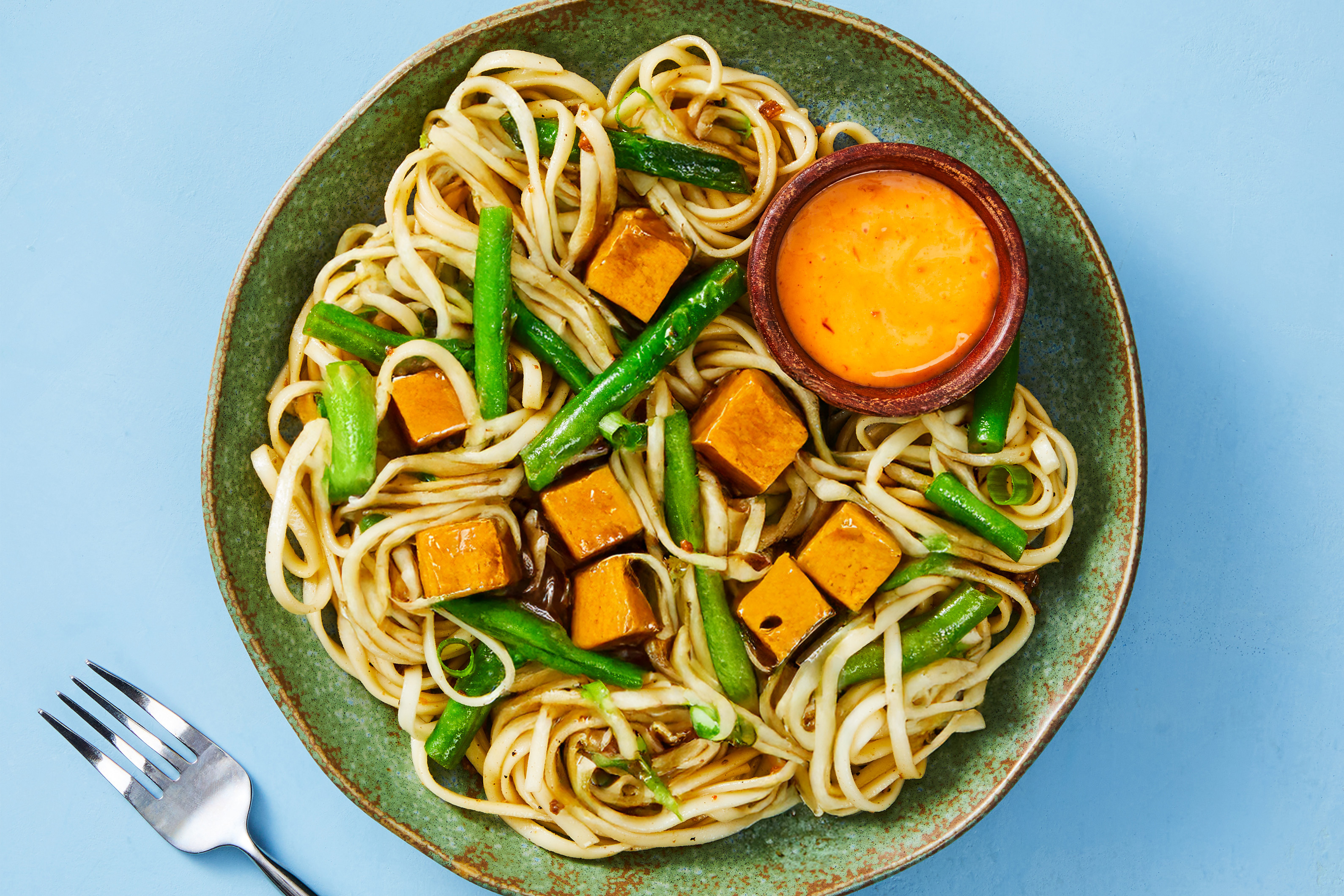 Firecracker Tofu Lo Mein
