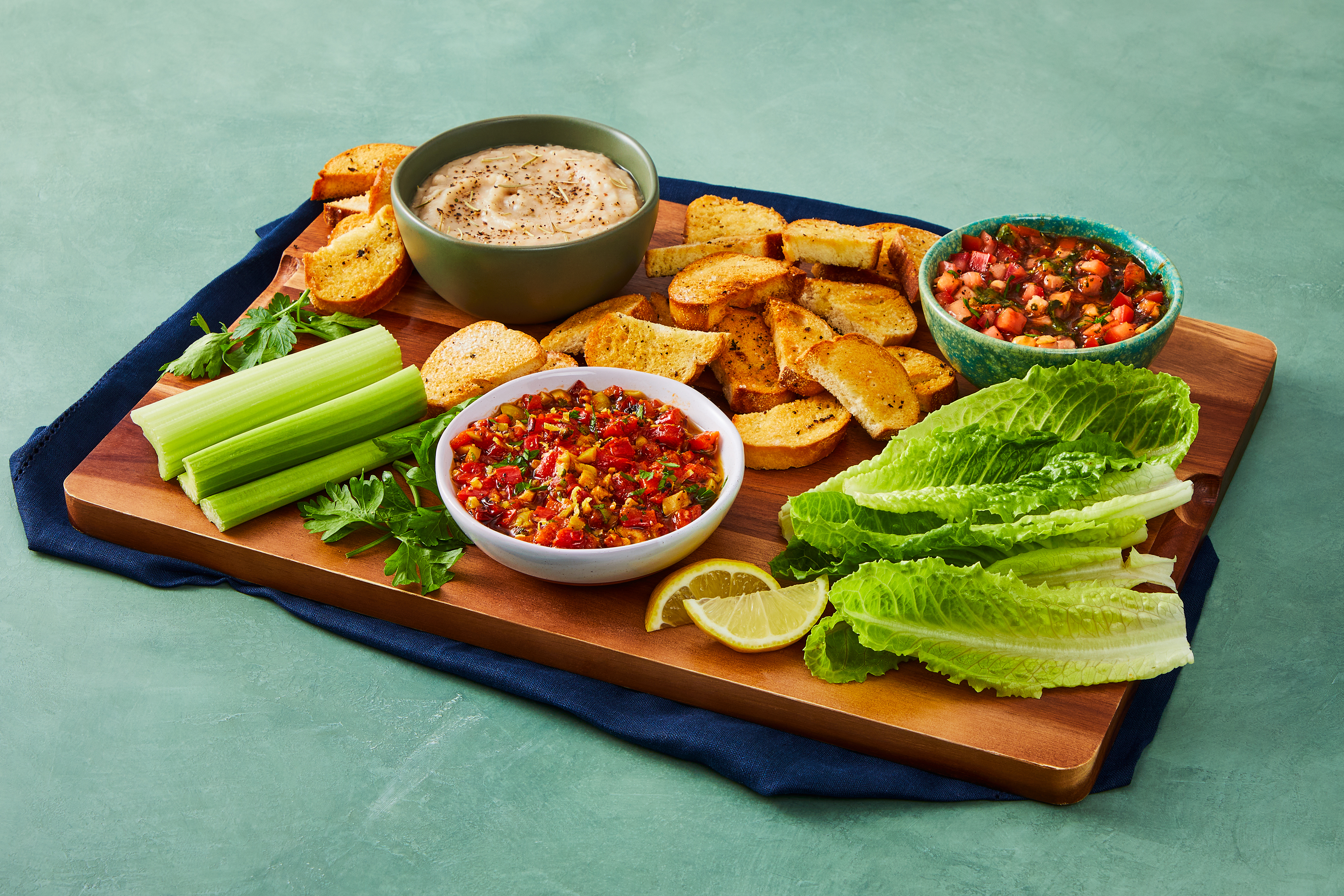 Snack Dinner Dip Trio