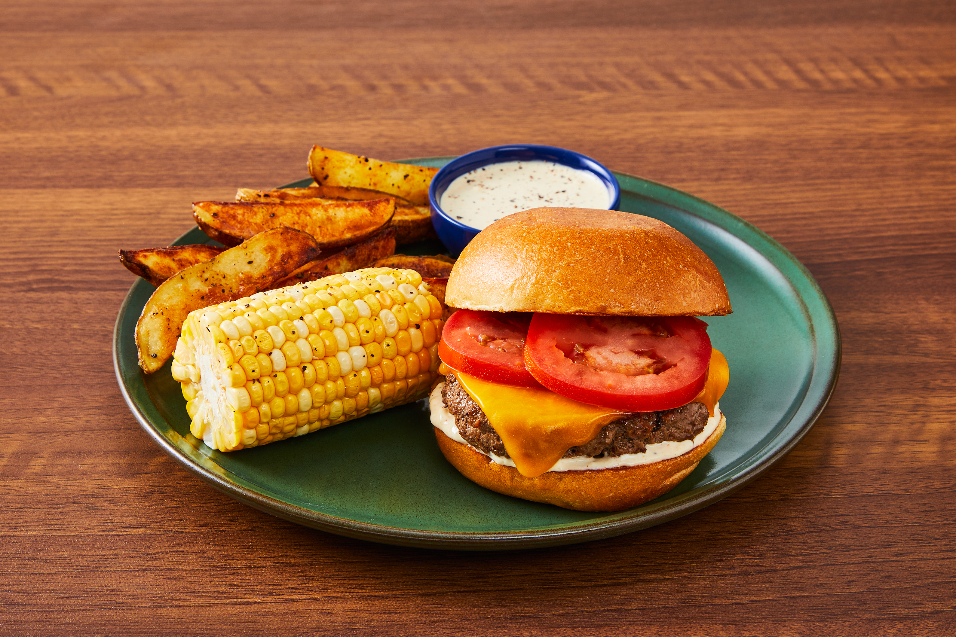 Chesapeake Cheddar Burgers