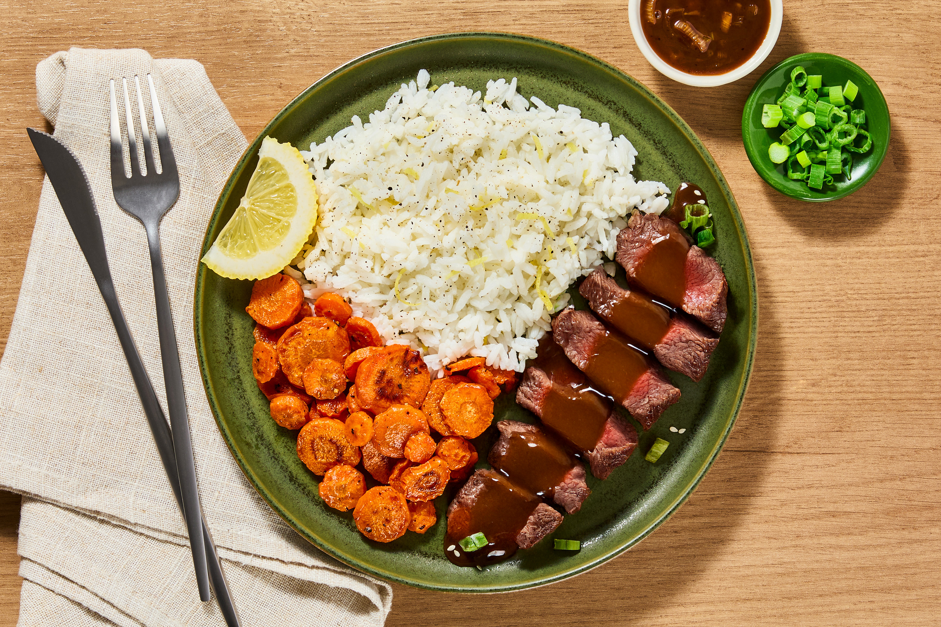 Bulgogi-Style Bavette Steak