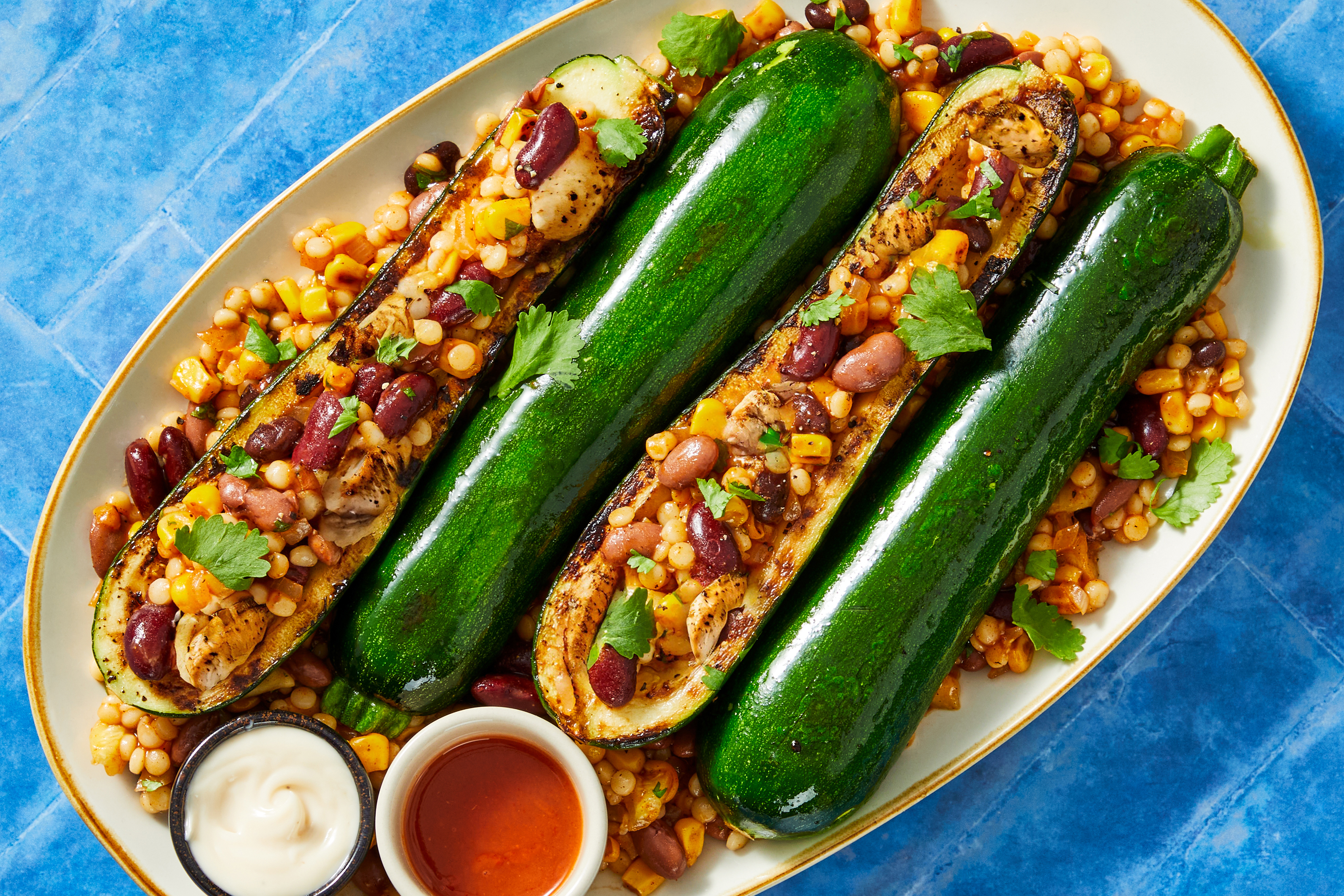 Tex-Mex Zucchini & Chicken Casserole