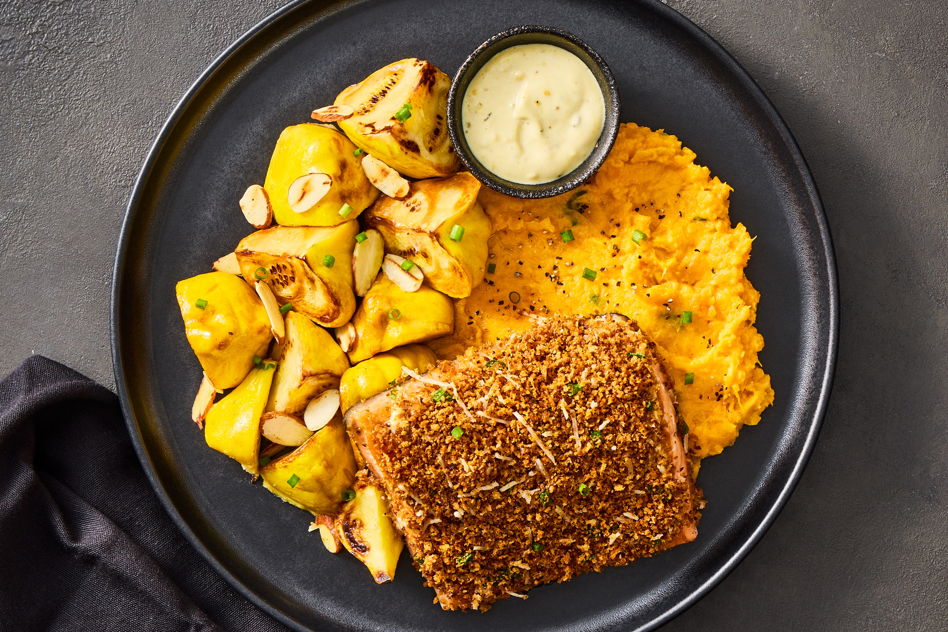 Parmesan-Crusted Trout