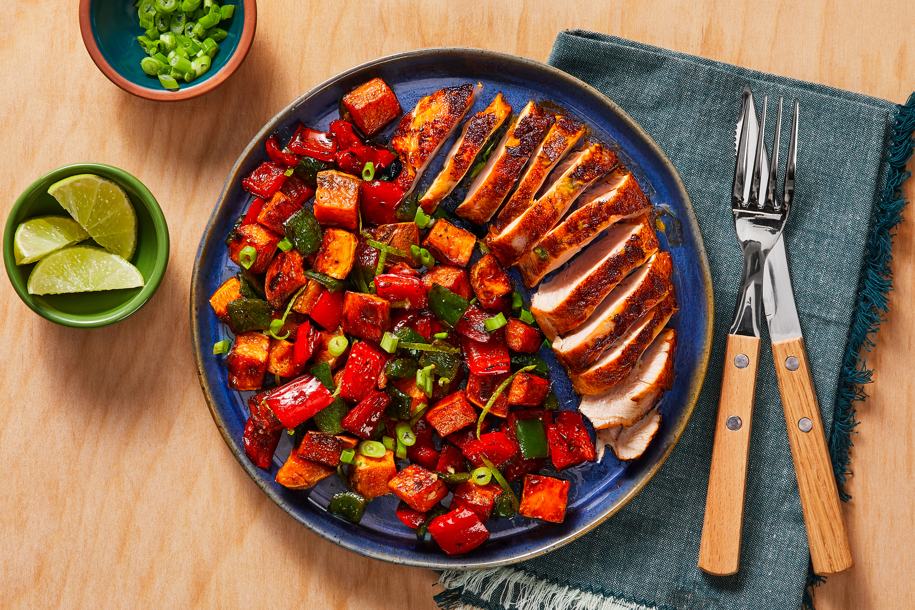 Roasted Bulgogi Lime Chicken