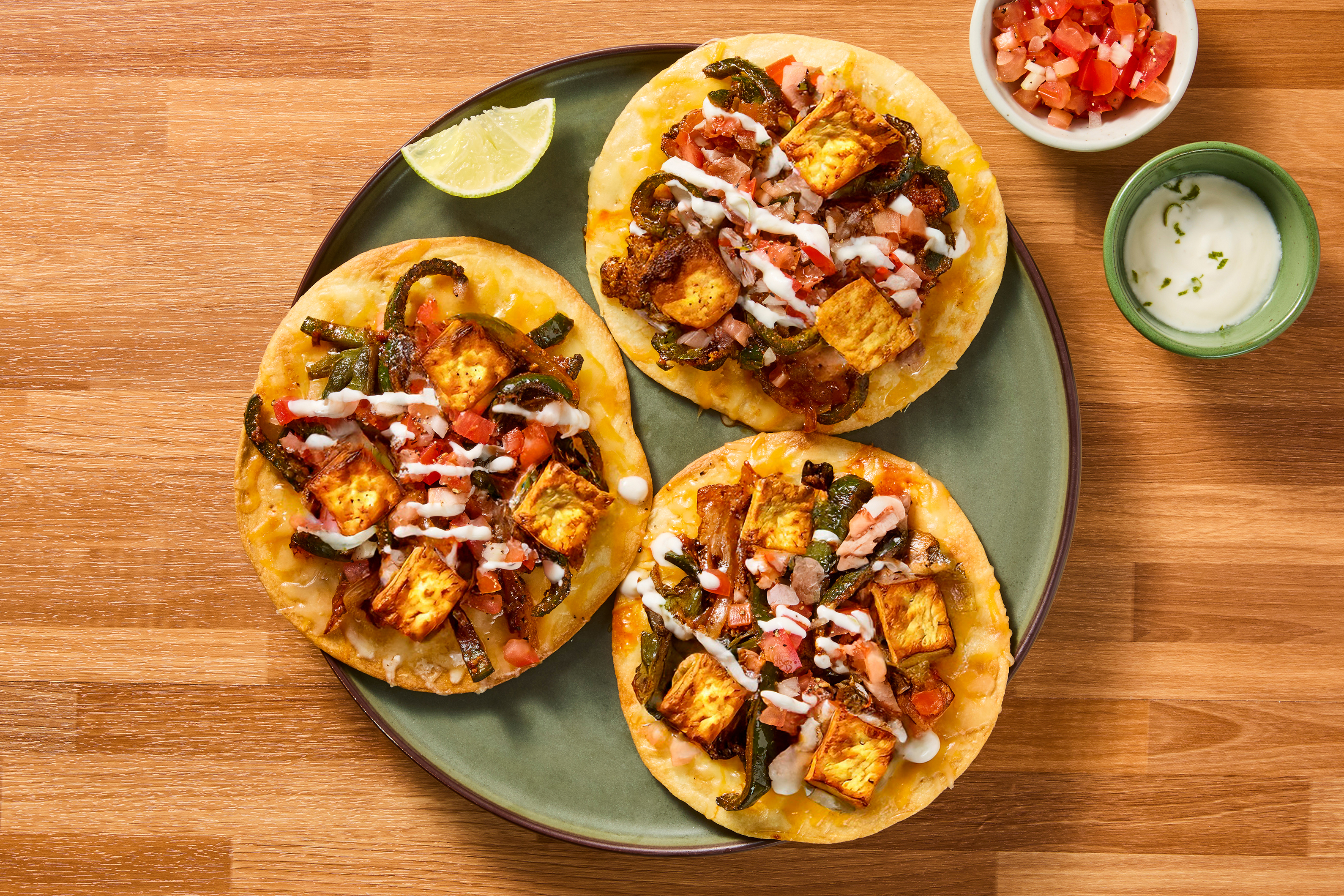 Tofu Tostadas Supremas